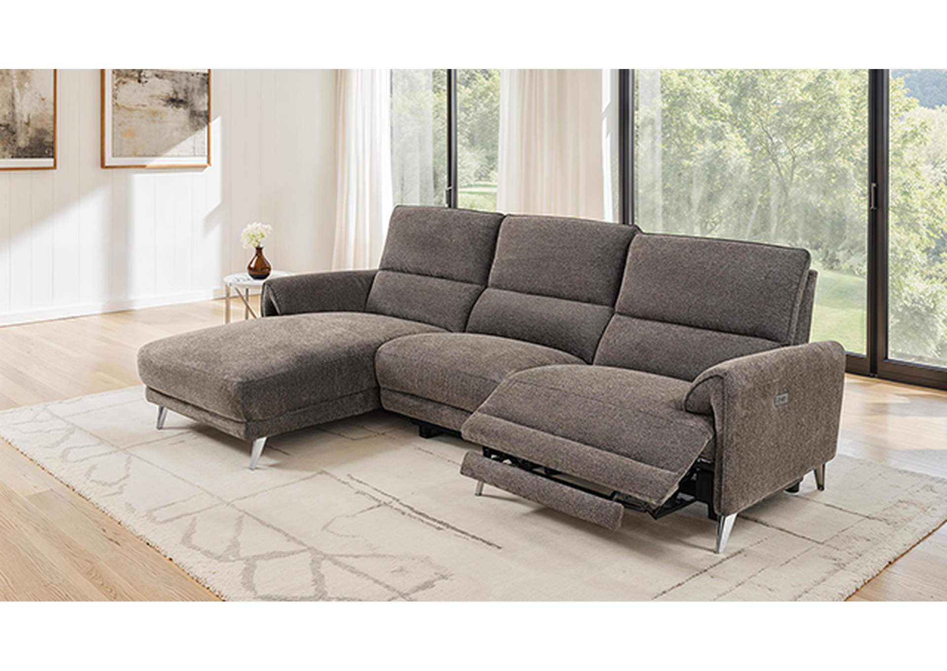 Brande Power Sectional, Left Chaise image 3