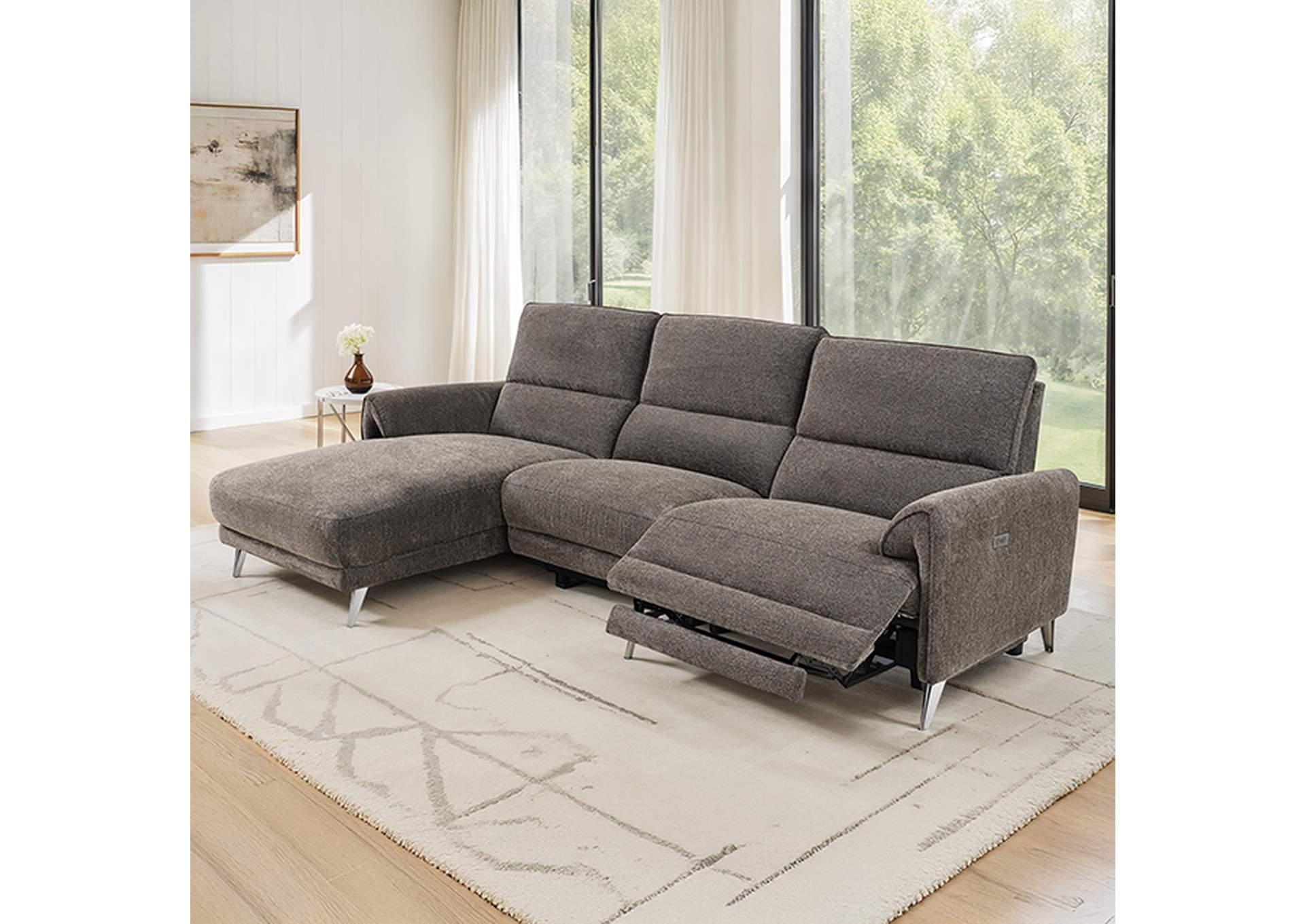 Brande Power Sectional, Left Chaise image 1
