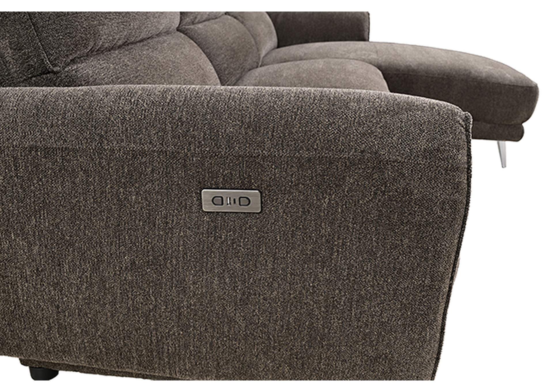 Brande Power Sectional, Right Chaise image 5