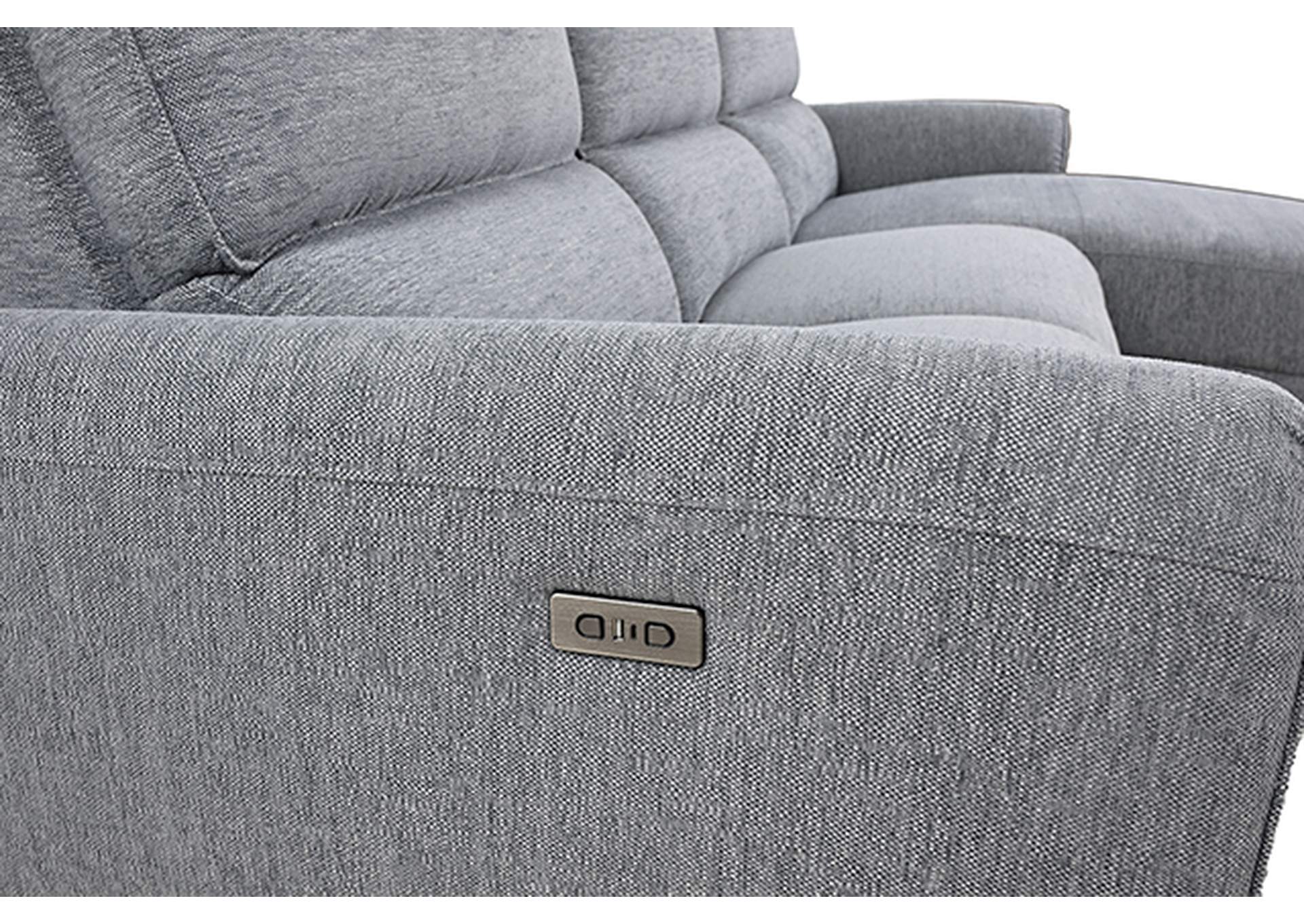Brande Power Sectional, Right Chaise image 6