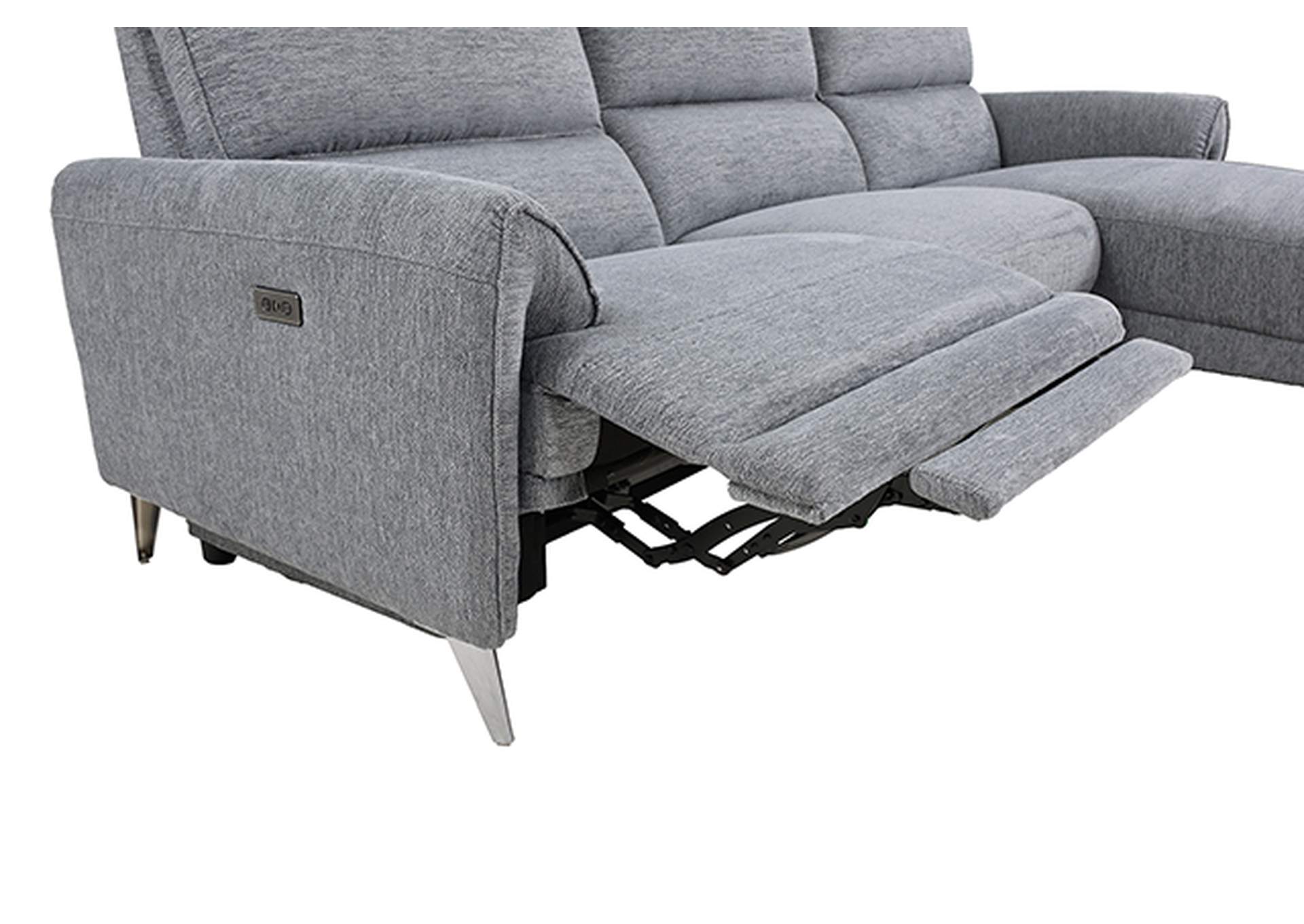 Brande Power Sectional, Right Chaise image 8
