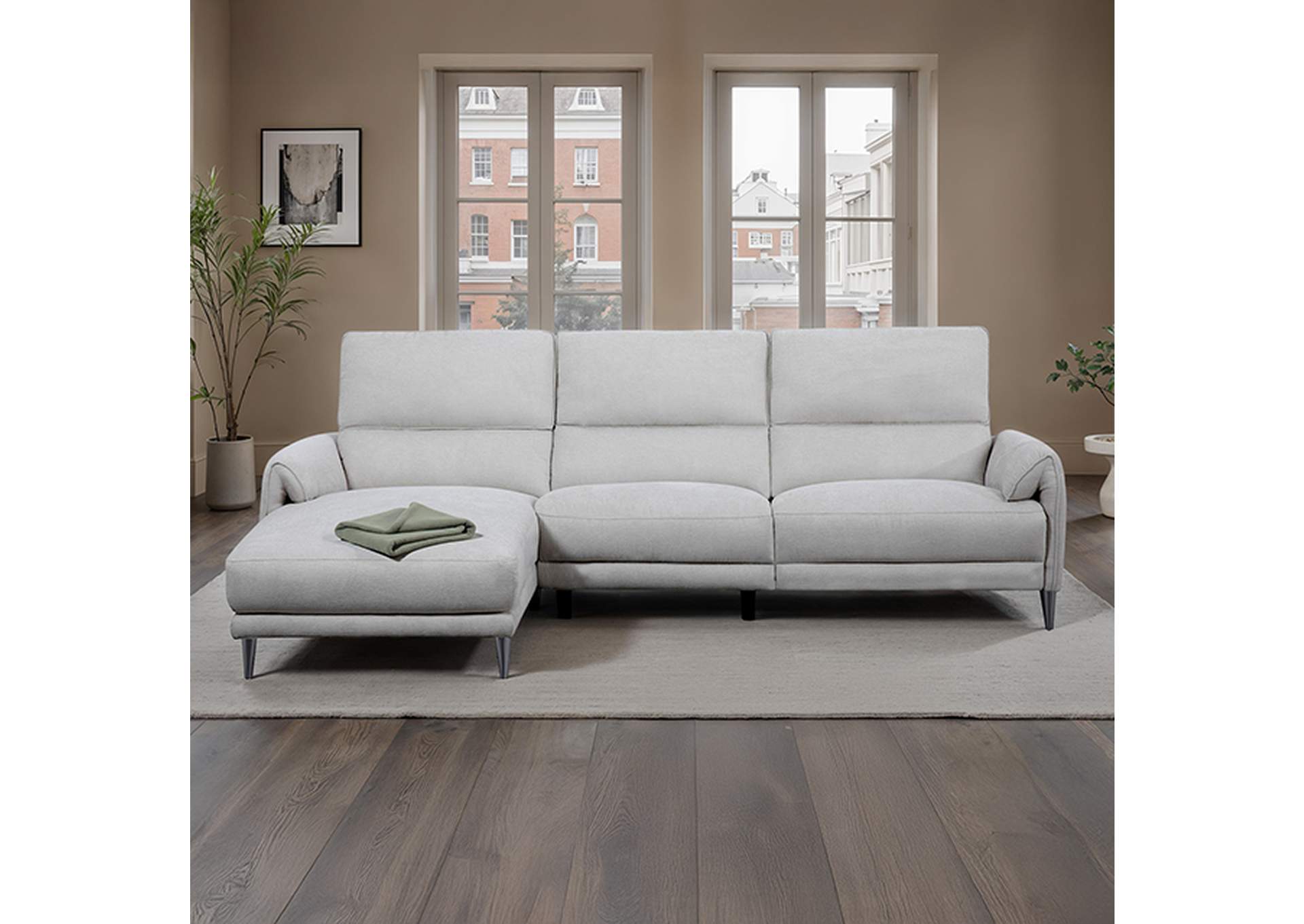 Brande Power Sectional, Left Chaise image 1