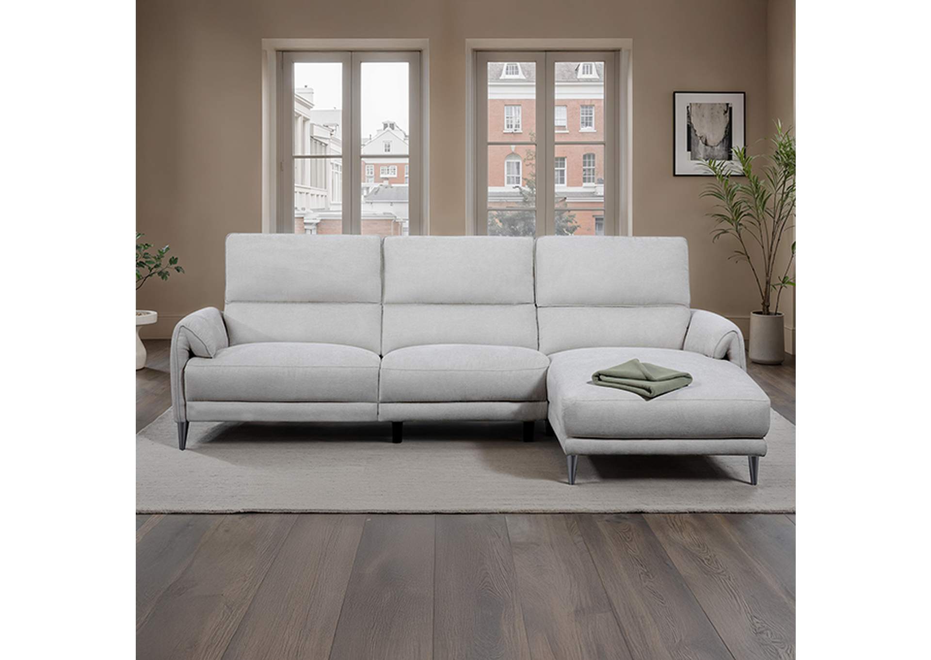 Brande Power Sectional, Right Chaise image 1