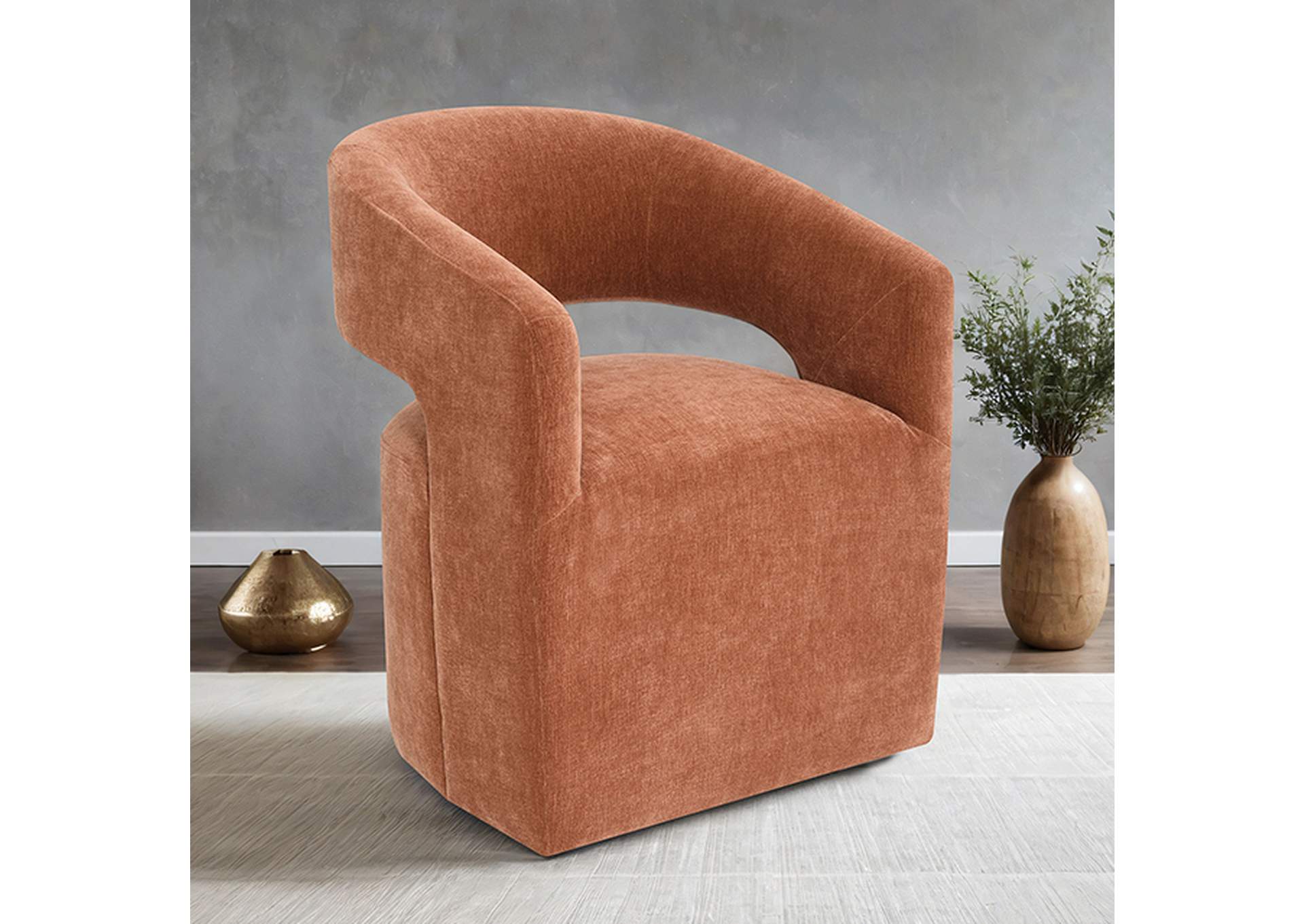 Tresa Arm Chair with Casters image 1