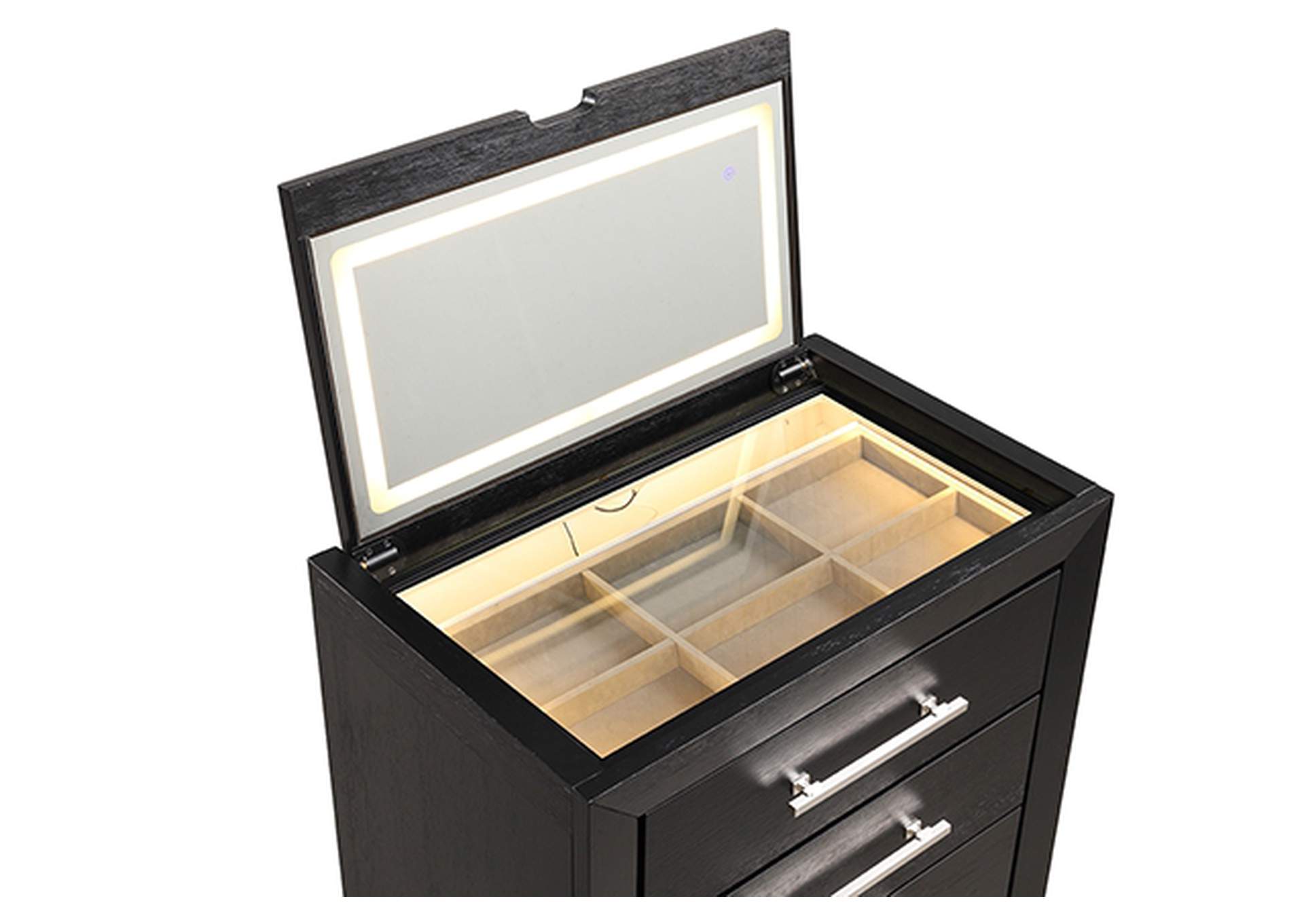 Ashbourne Bedside Vanity Set w/ Stool image 7