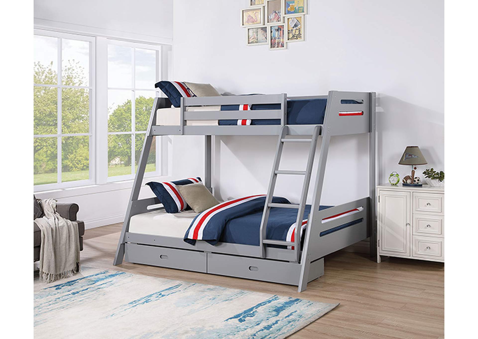 Emilee Twin/Full Bunk Bed image 6