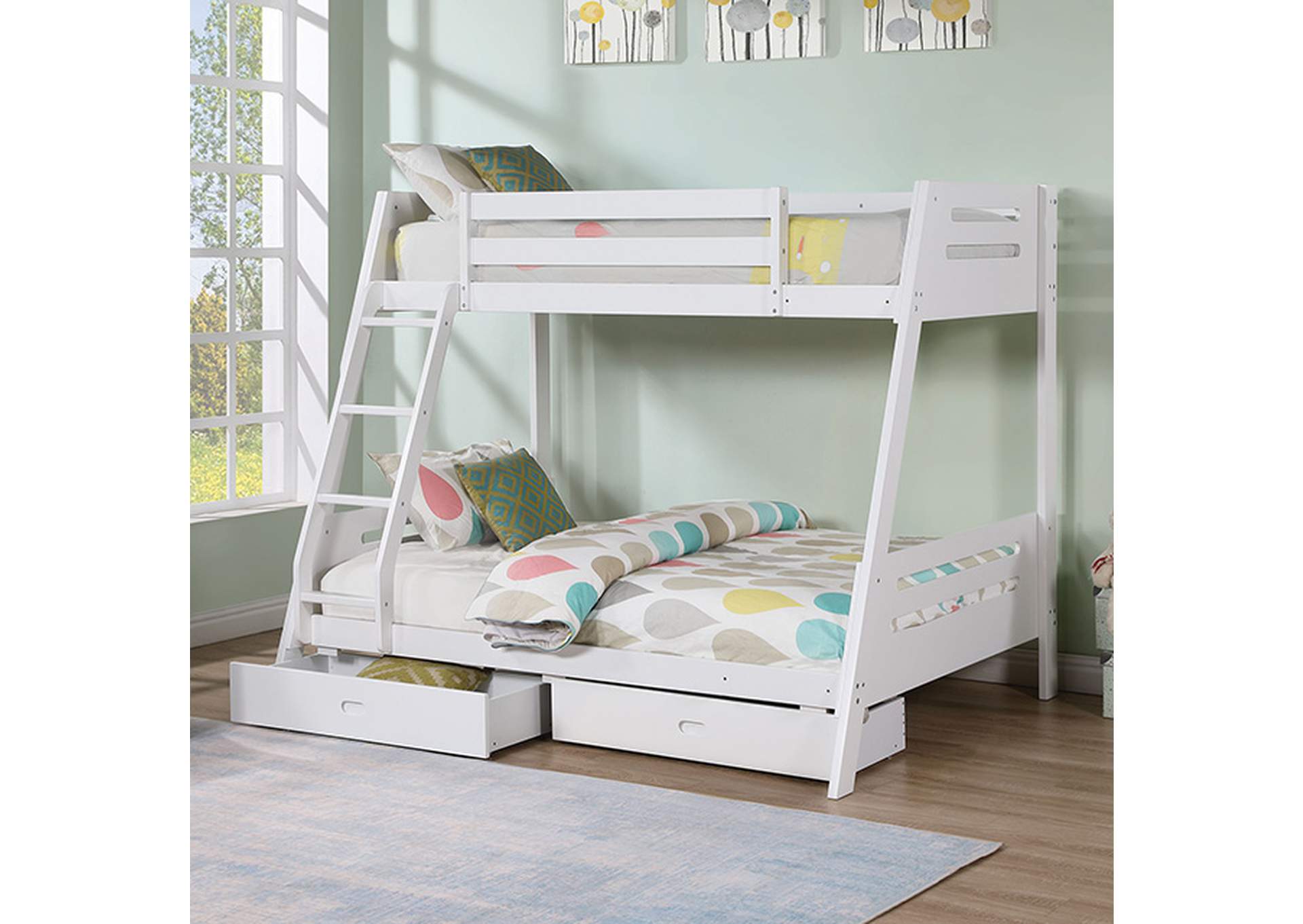 Emilee Twin/Full Bunk Bed image 1