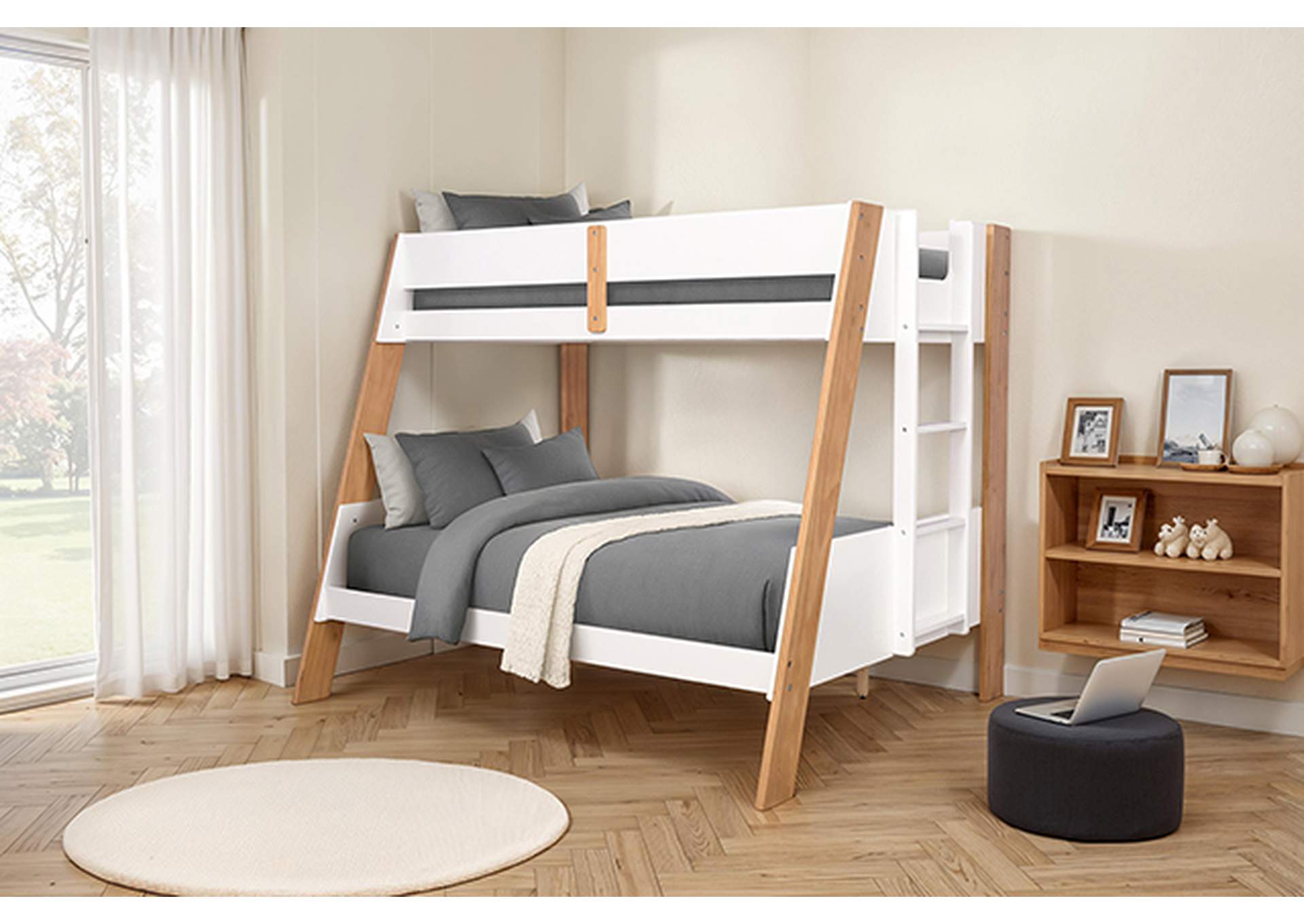 Delbin Twin/Full Bunk Bed image 3