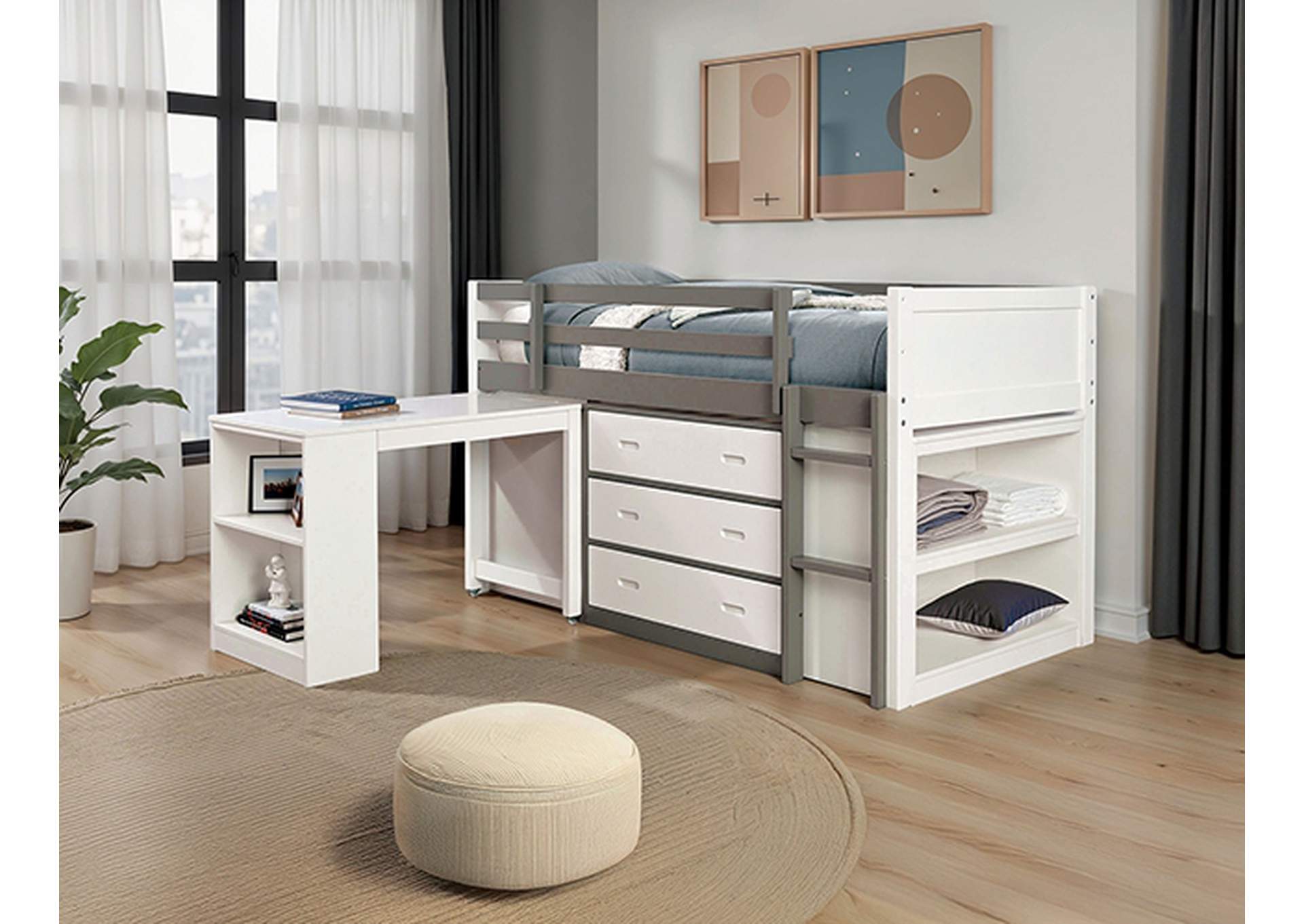 Ledell Twin Loft Bed image 3