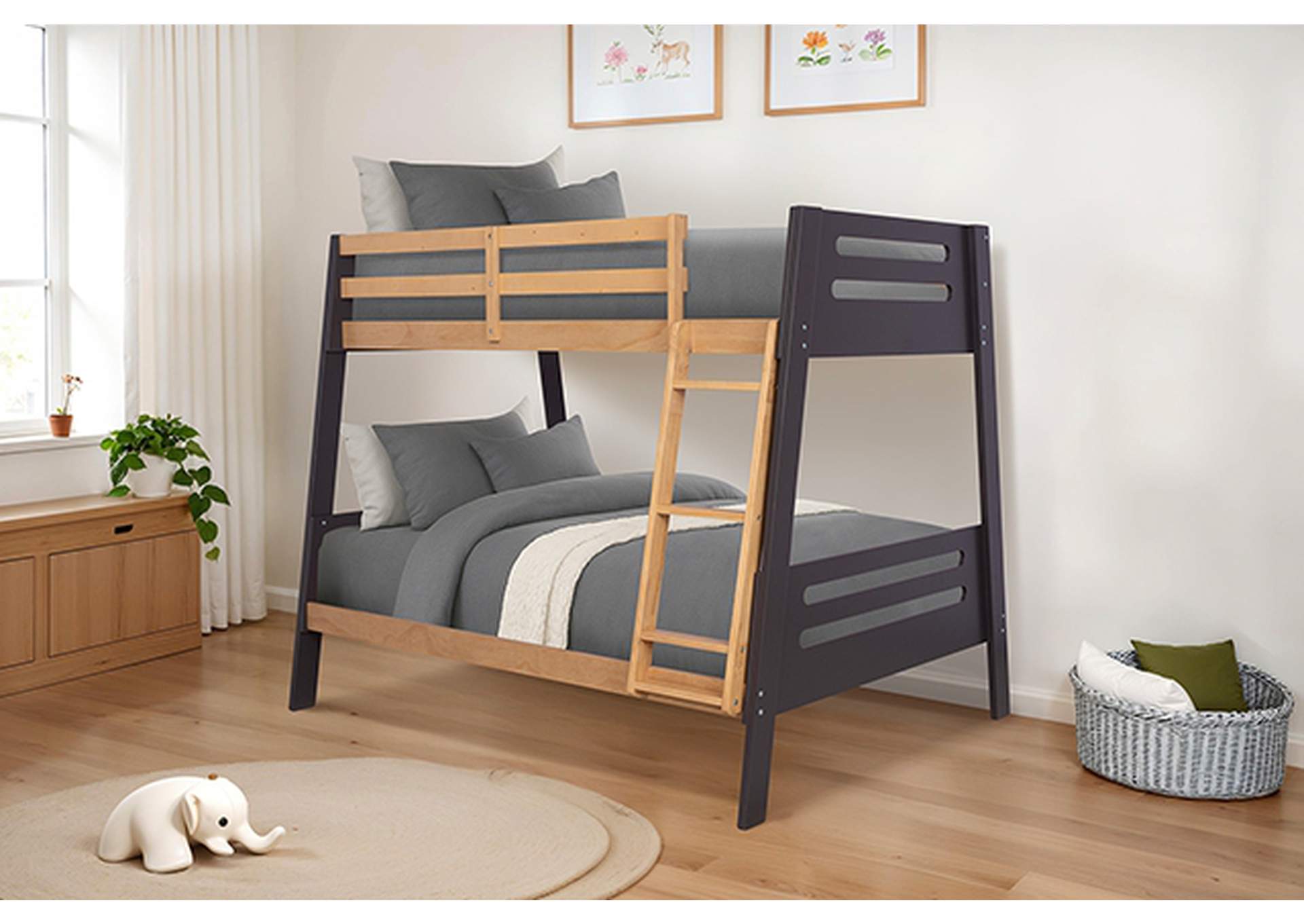Kallen Twin/Full Bunk Bed image 3