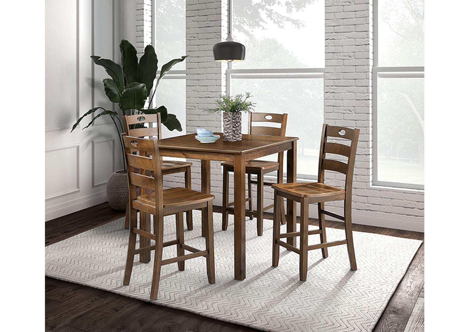 Lubbock 6 Pc. Counter Ht. Table Set