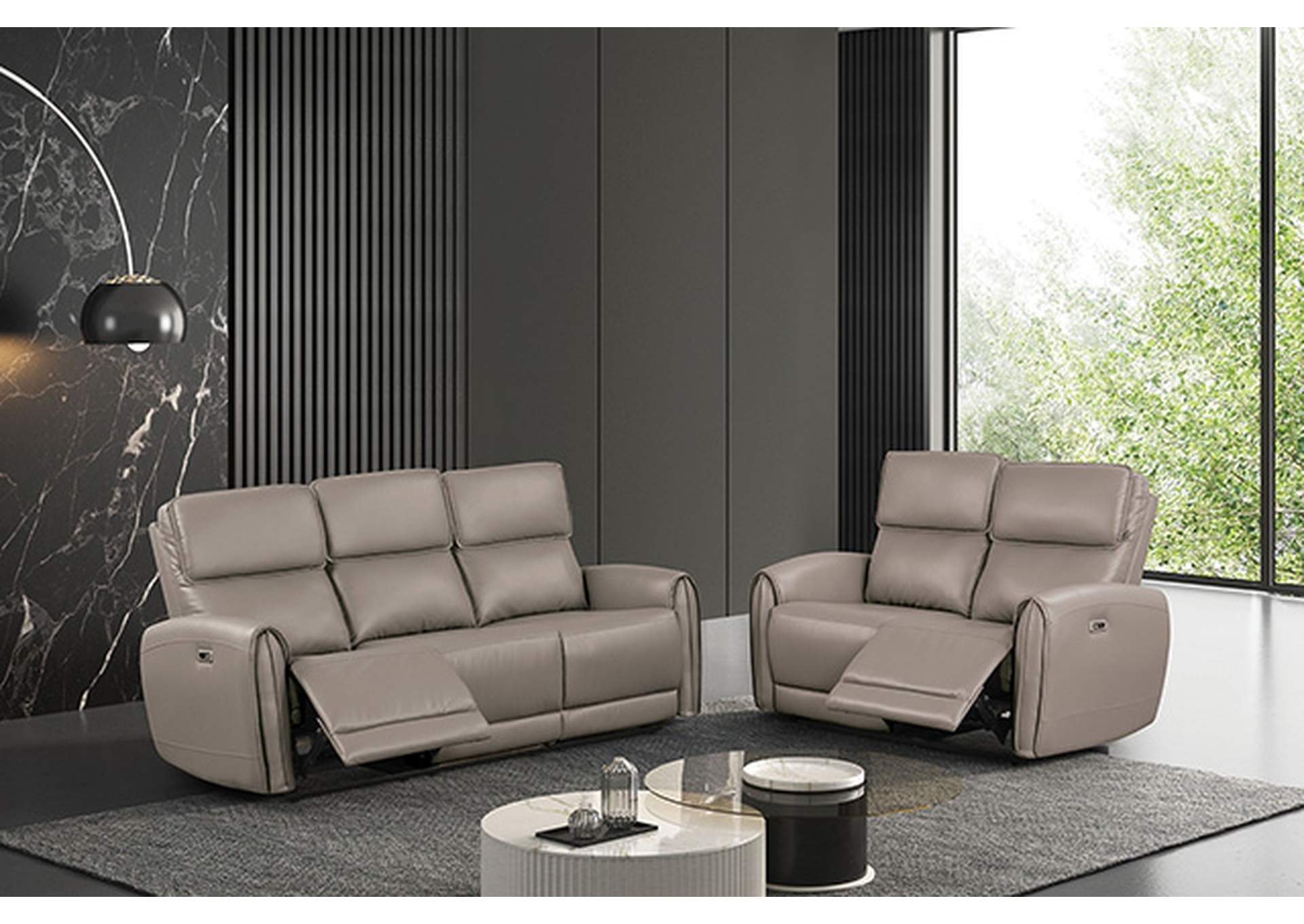 Schlieren Power Loveseat