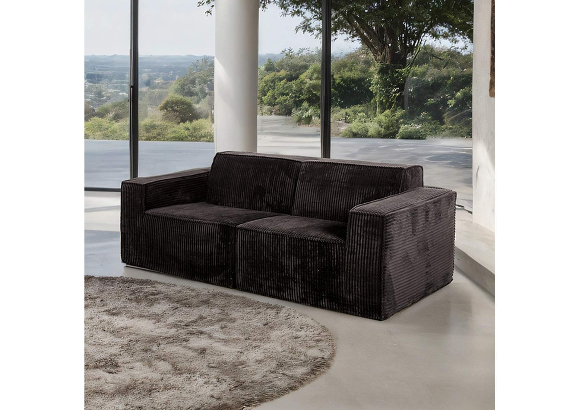 Kimara Loveseat (Compressed Foam) image 1