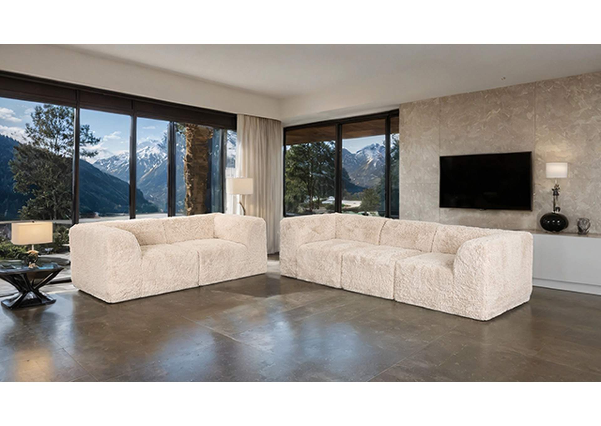 Nappi Loveseat (Compressed Foam) image 3