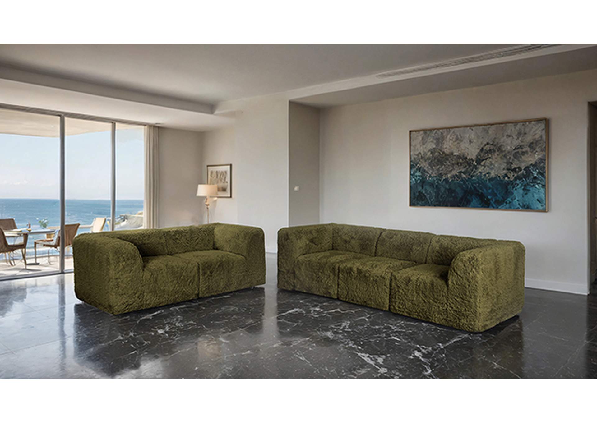 Nappi Loveseat (Compressed Foam) image 3
