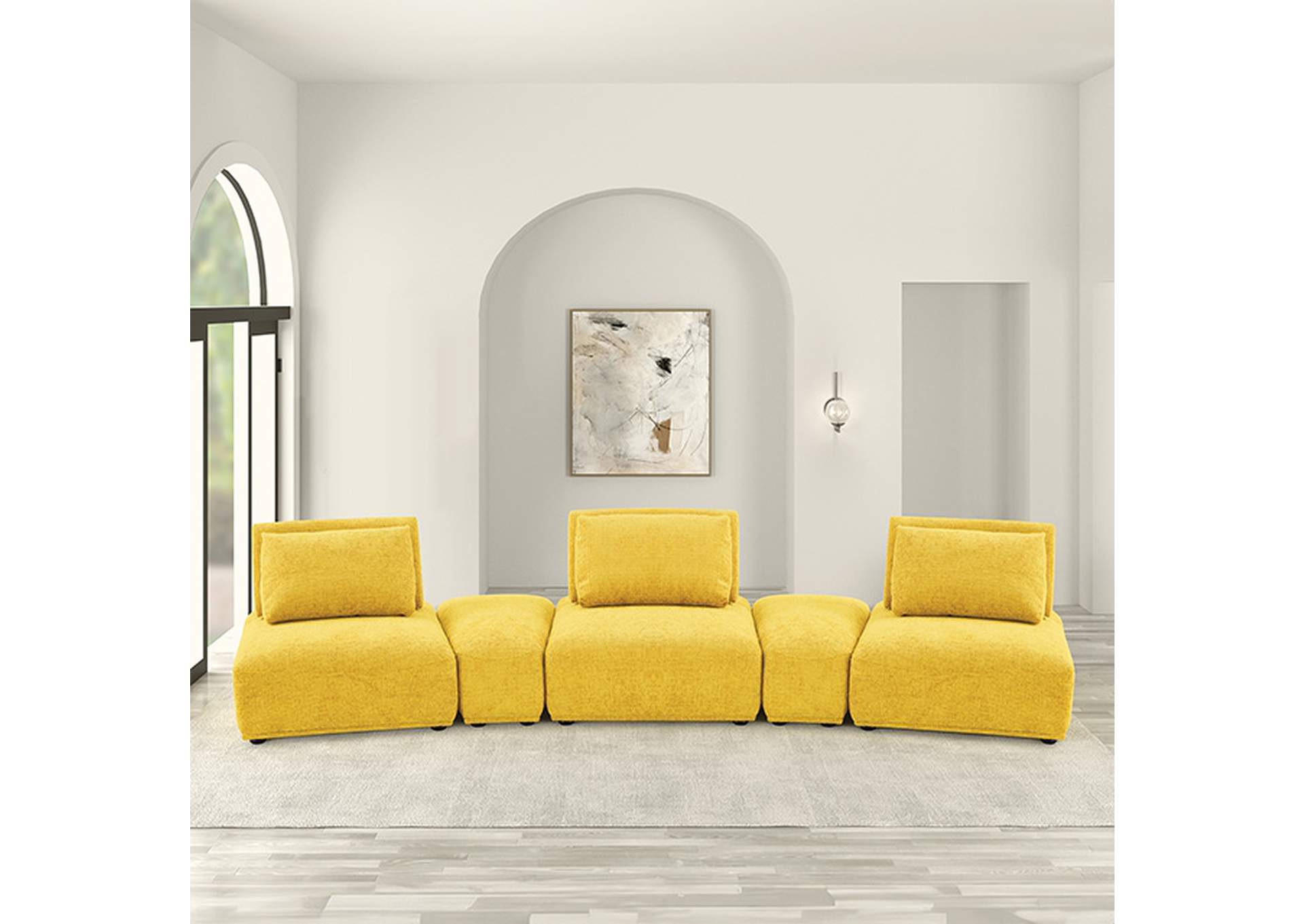 Stavanger Curved 3-Seater