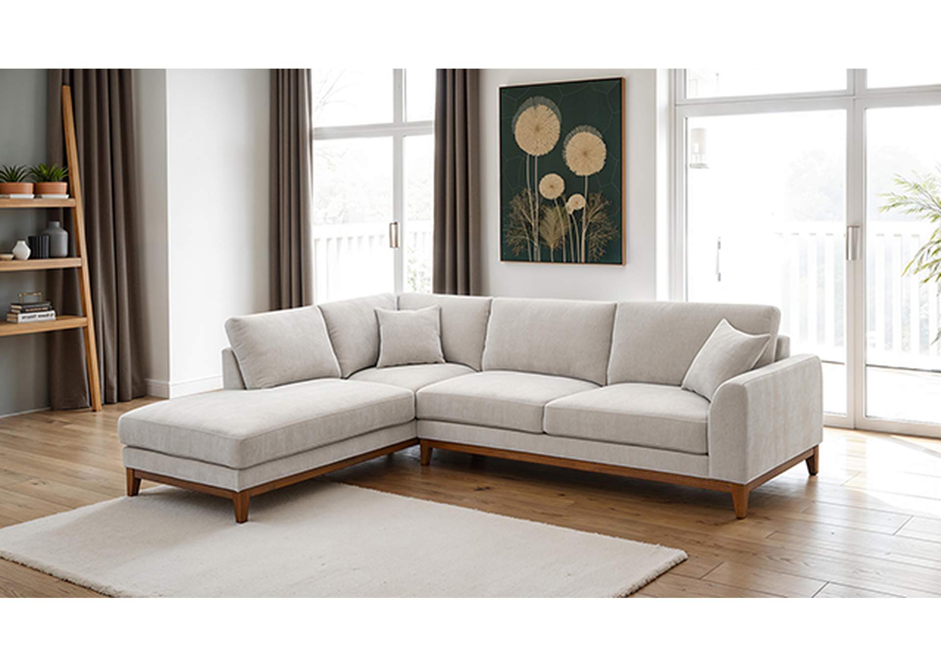 Watton Sectional, Left Chaise image 3