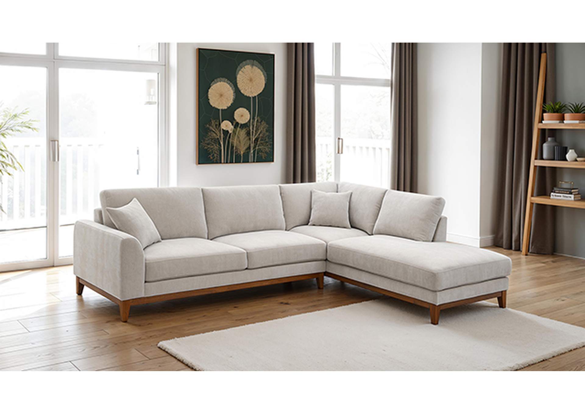 Watton Sectional, Right Chaise image 3