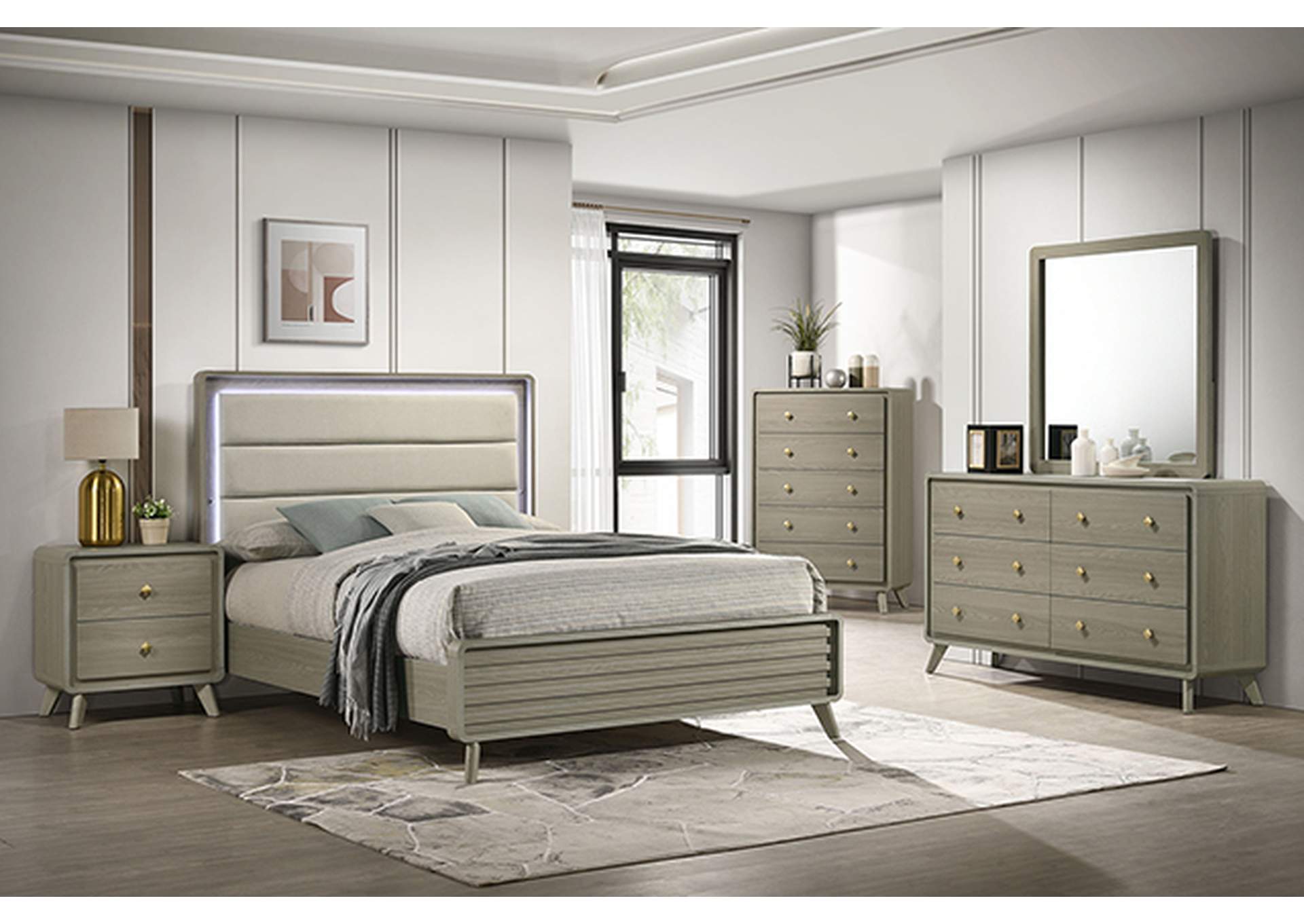 Rainier E.King Bed
