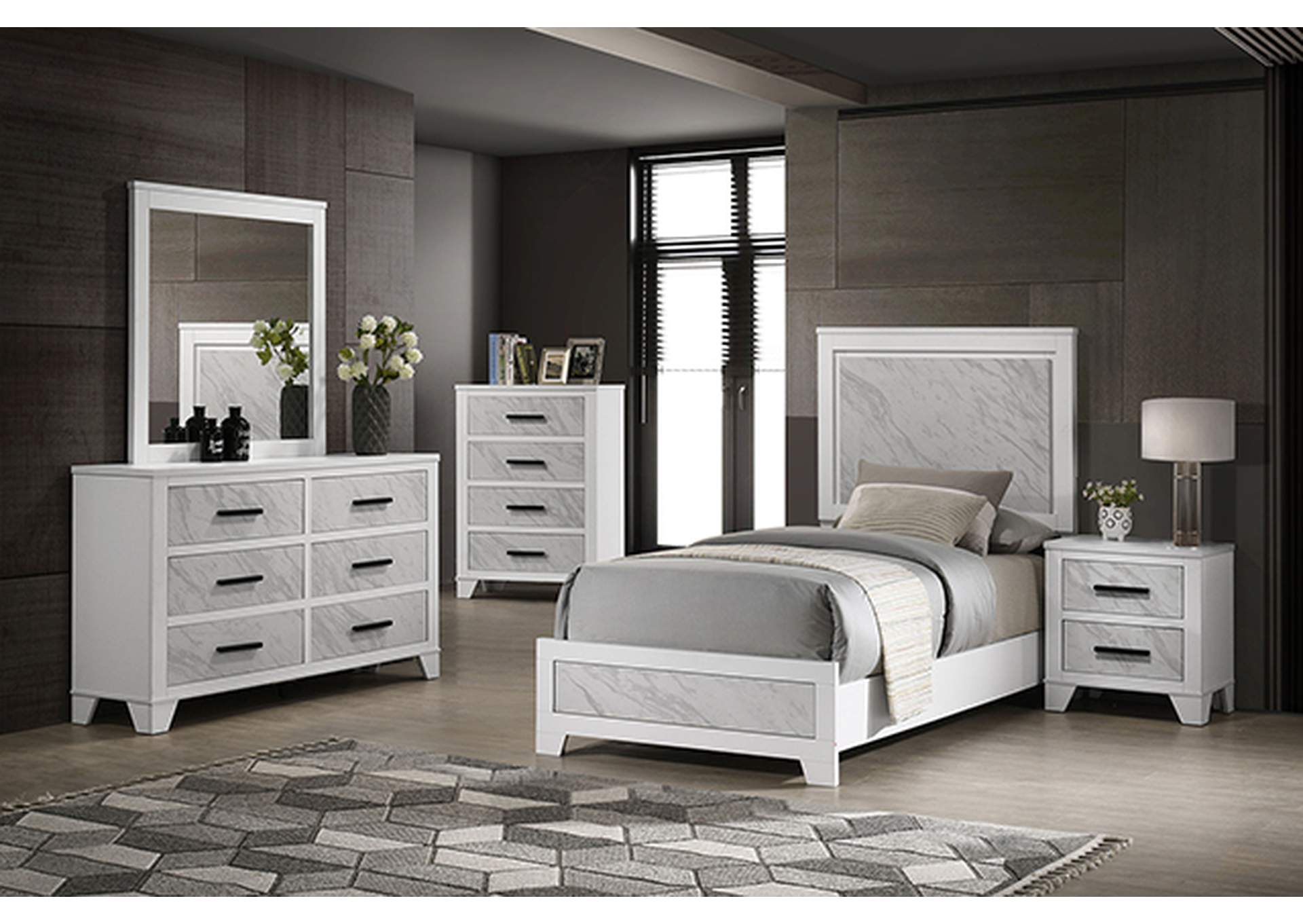 Darlene 4 Pc Full Bedroom Set image 3