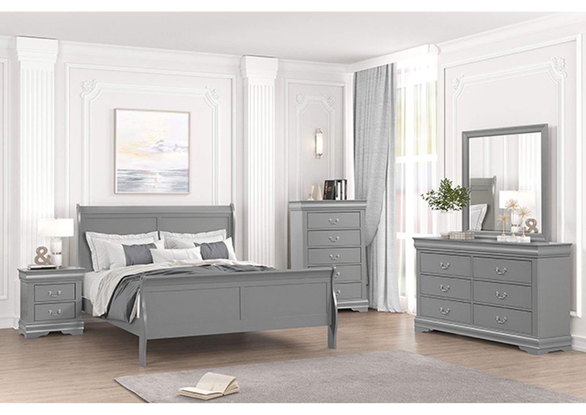 Louis Philippe Night Stand
