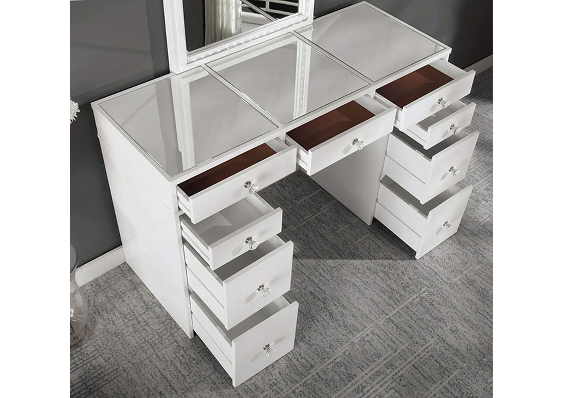 Louise Vanity W/ Stool image 3