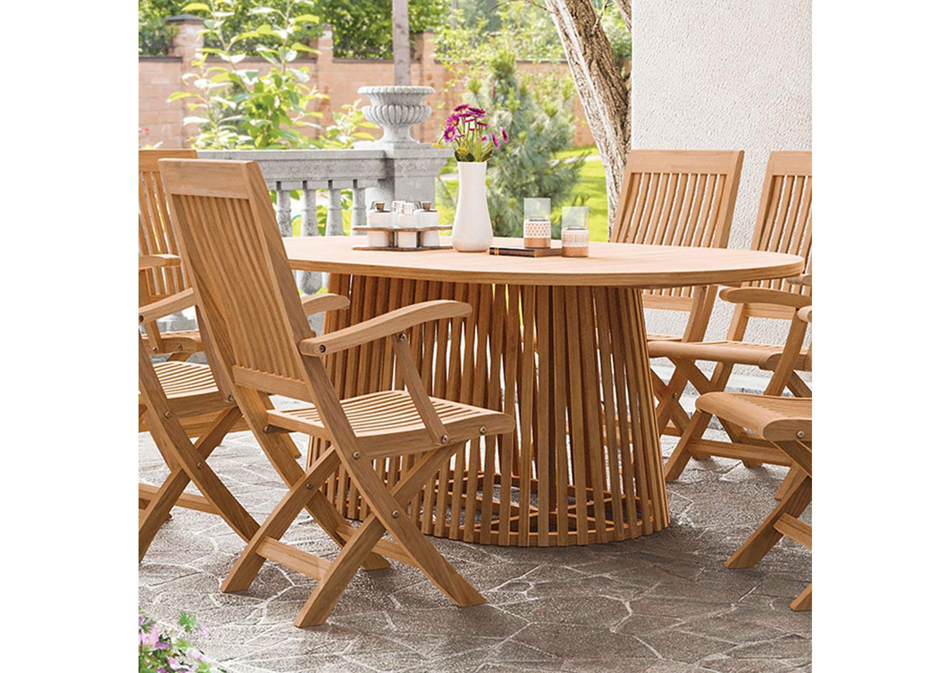 Lovina Oval Dining Table