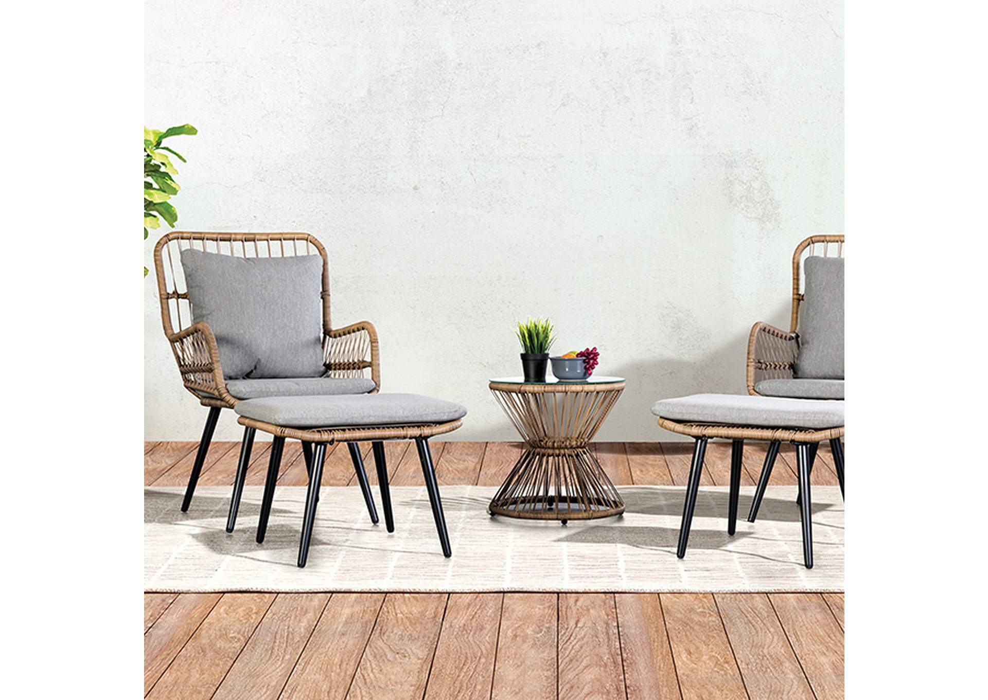 Chandu 6 Pc. Conversation Set