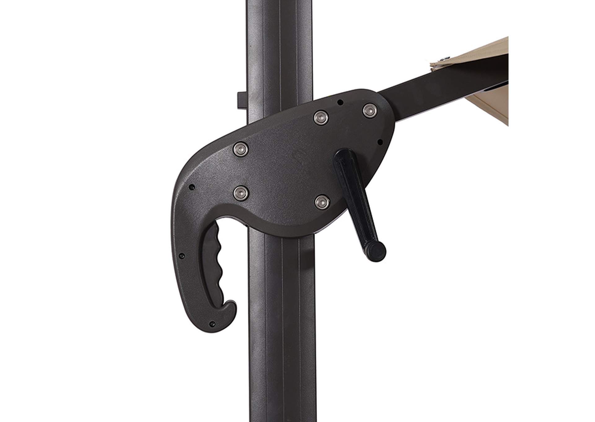 Fera 10 Ft Round Umbrella w/ LED Bulb + 37