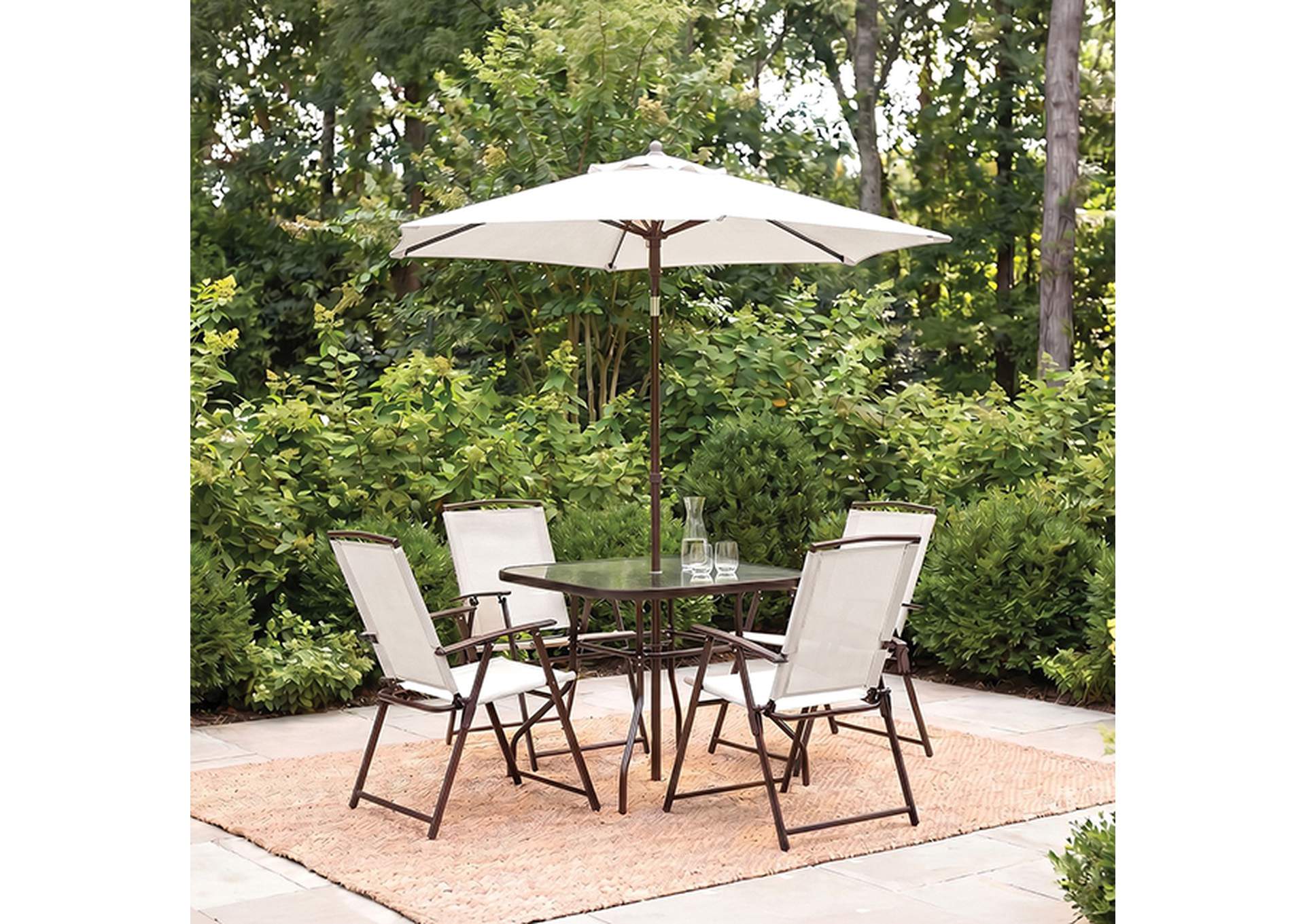 Fallone 7 Pc. Outdoor Dining Set image 1
