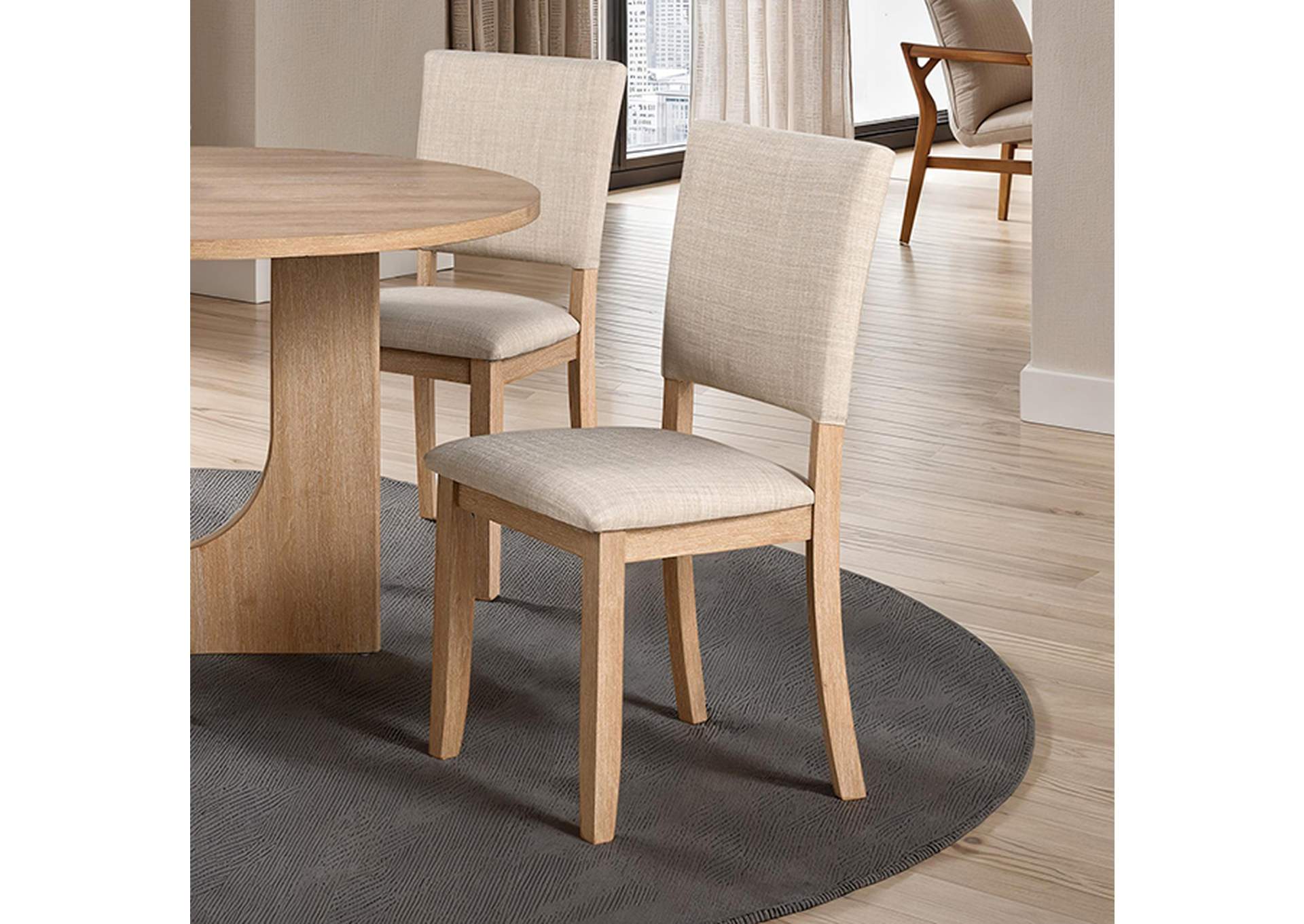 Oberto Upholstered Side Chair (4/Ctn) image 1