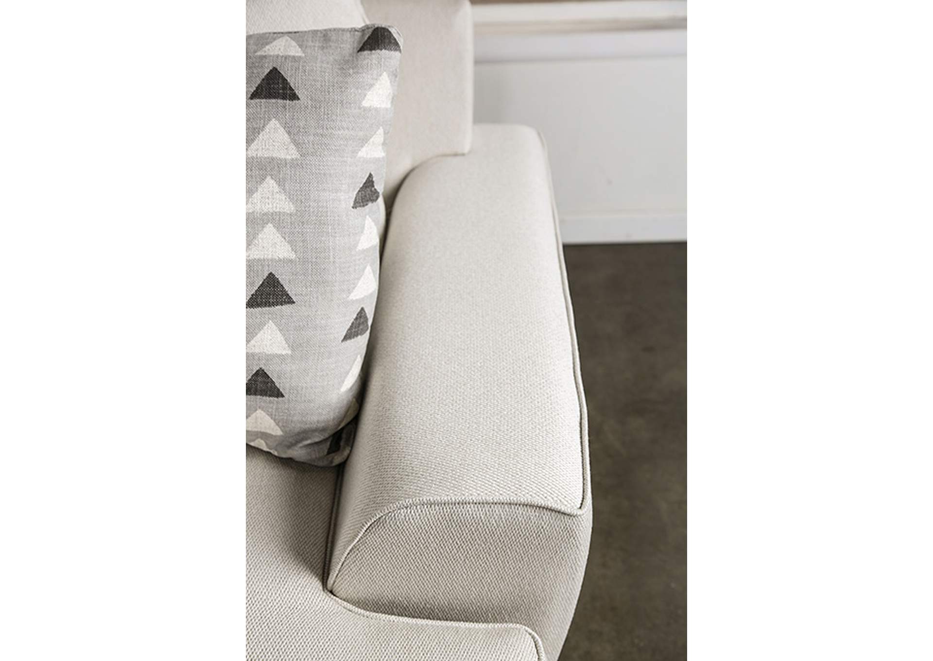 Hyde Park Oversized Sofa w/ Pillows image 8