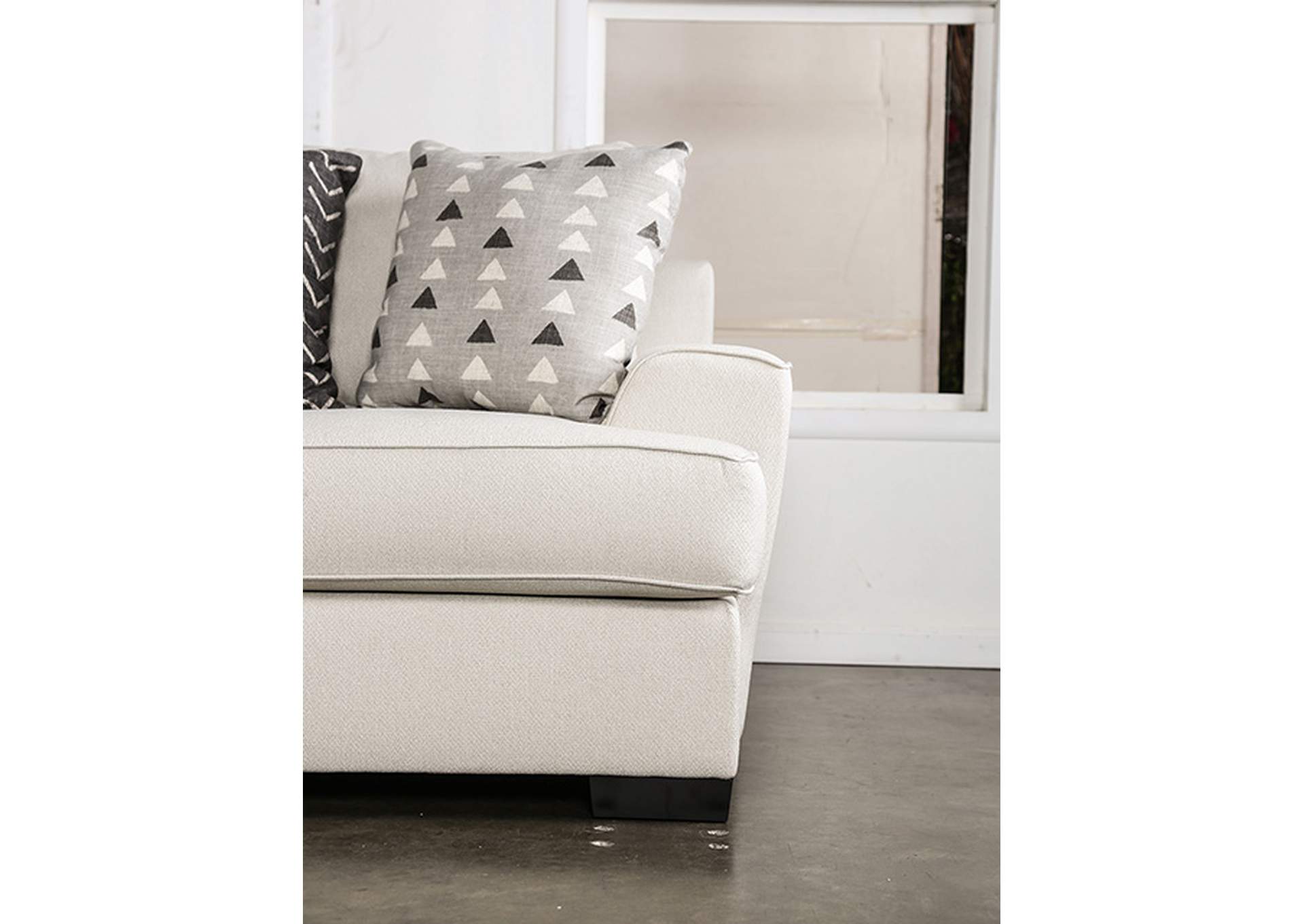 Hyde Park Oversized Sofa w/ Pillows image 9