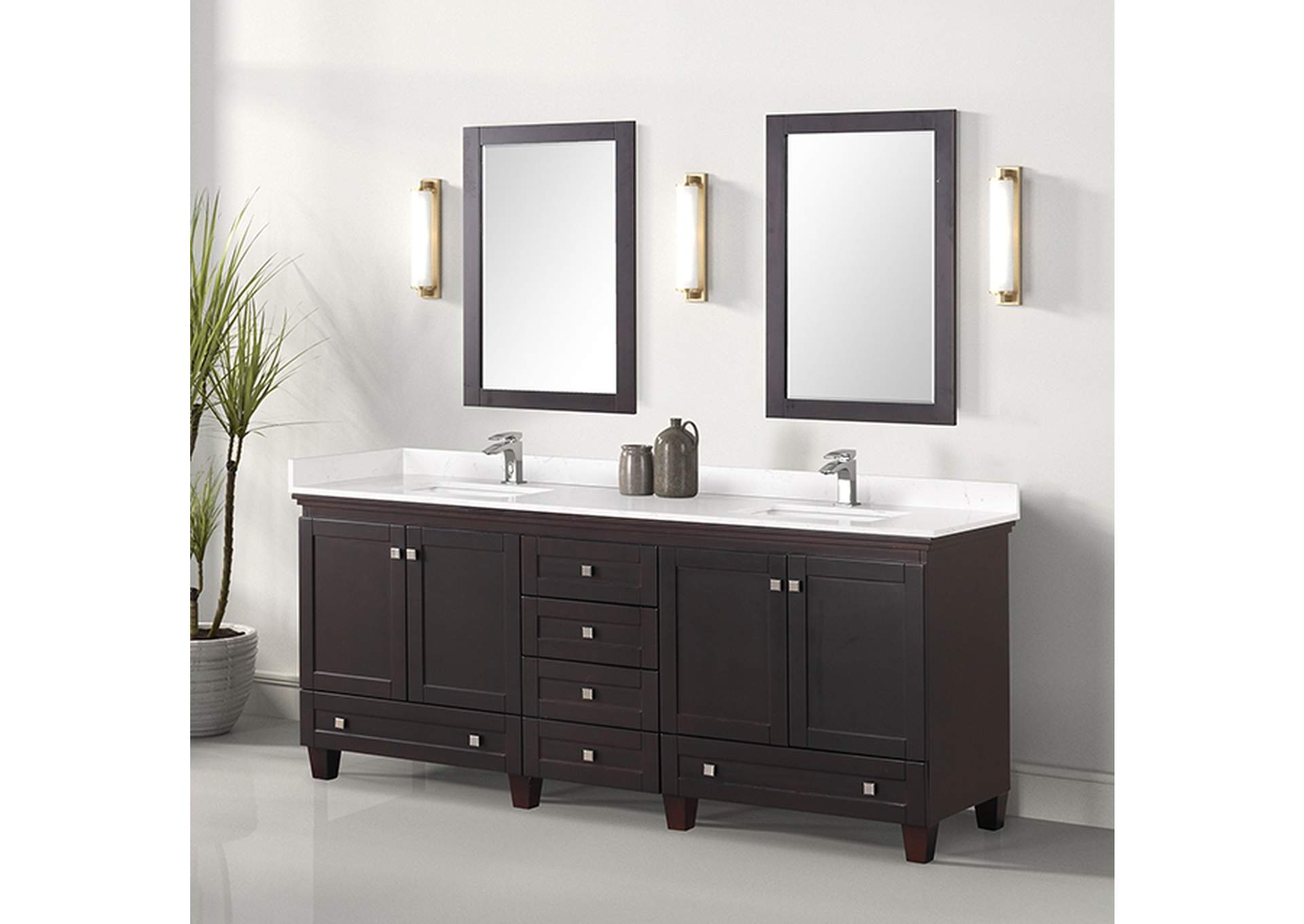 Oliva Vanity Set w/ Mirror image 1