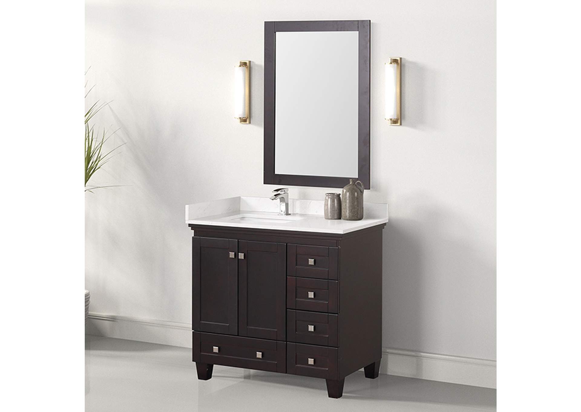 Aprea Vanity Set w/ Mirror image 1