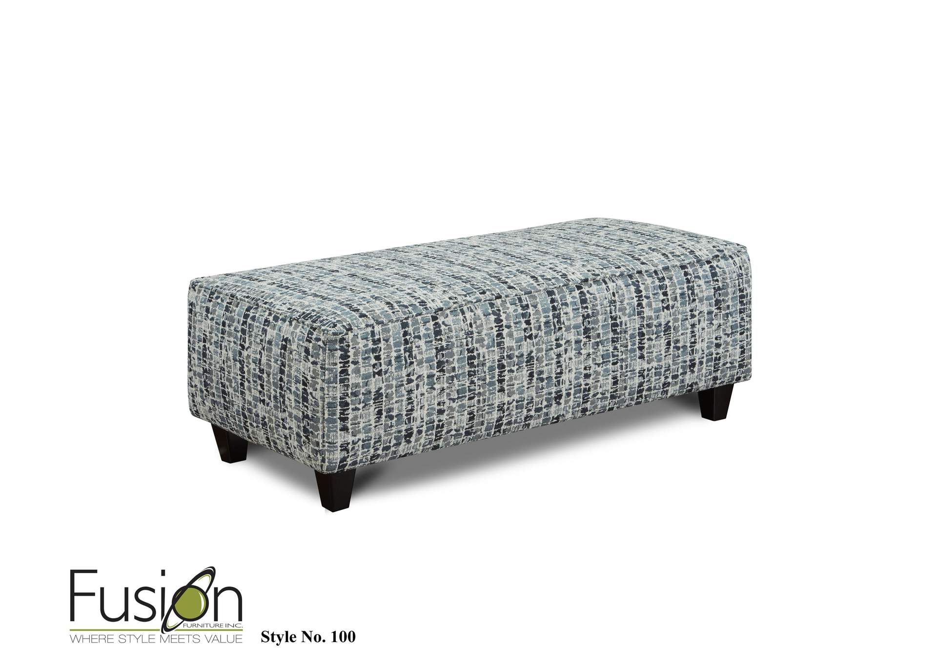 Macarena Cadet (Revolution) Highrise Indigo Cocktail Ottoman image 1