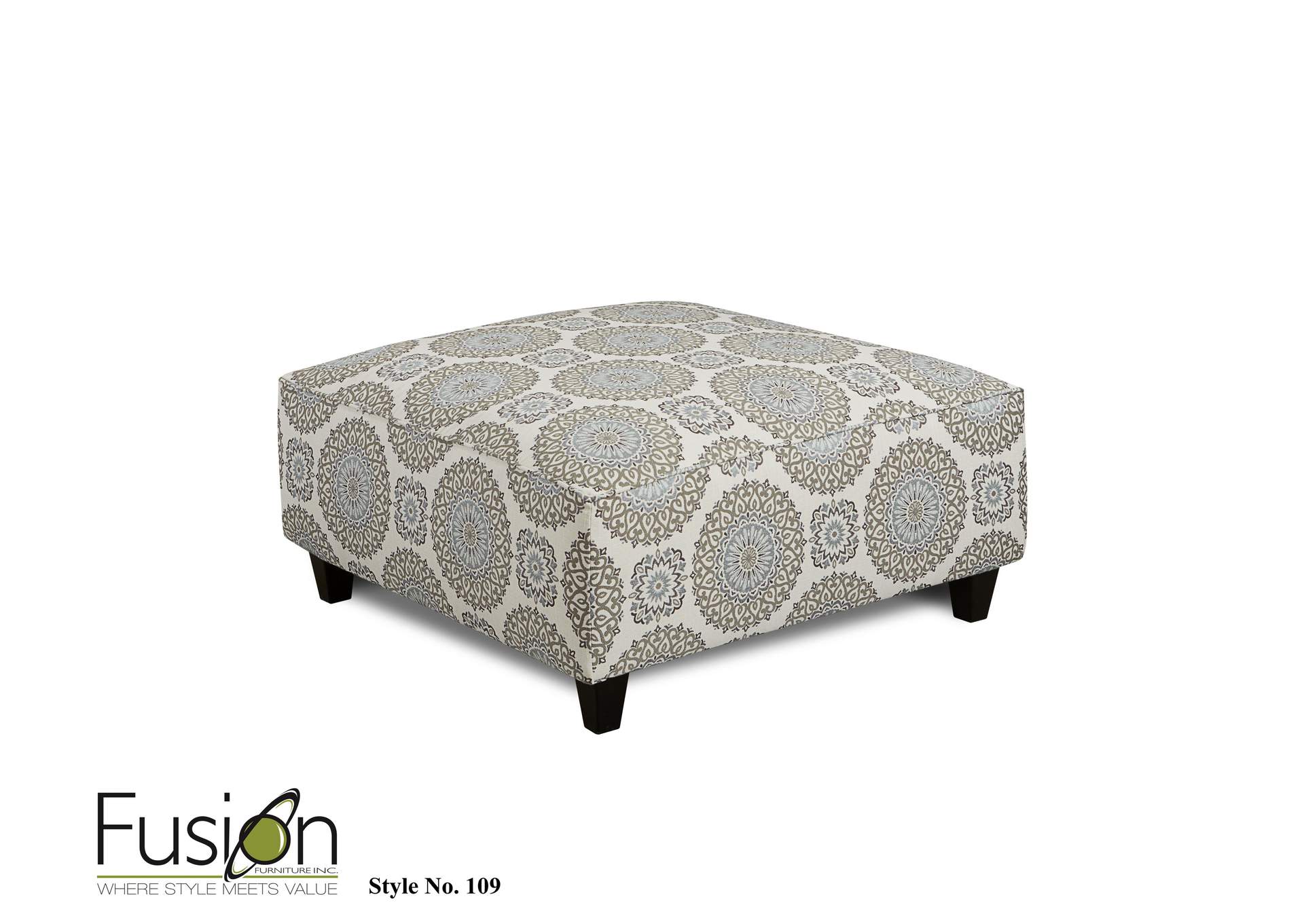 Grande Mist (Revolution) Brianne Twilight Cocktail Ottoman image 1
