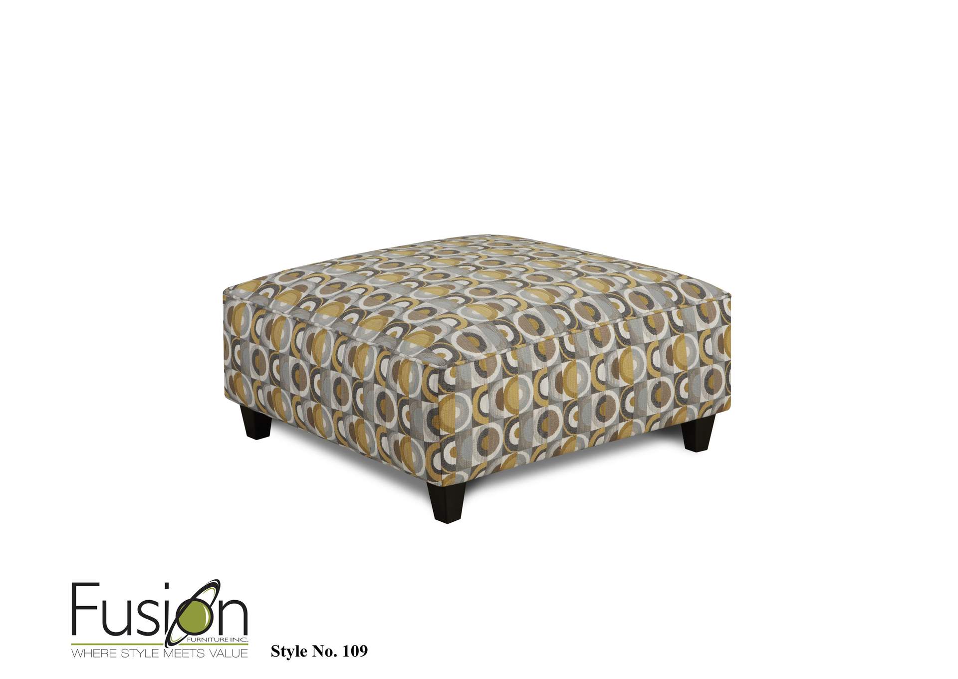 Dillist Mica Macon Galaxy Cocktail Ottoman image 1