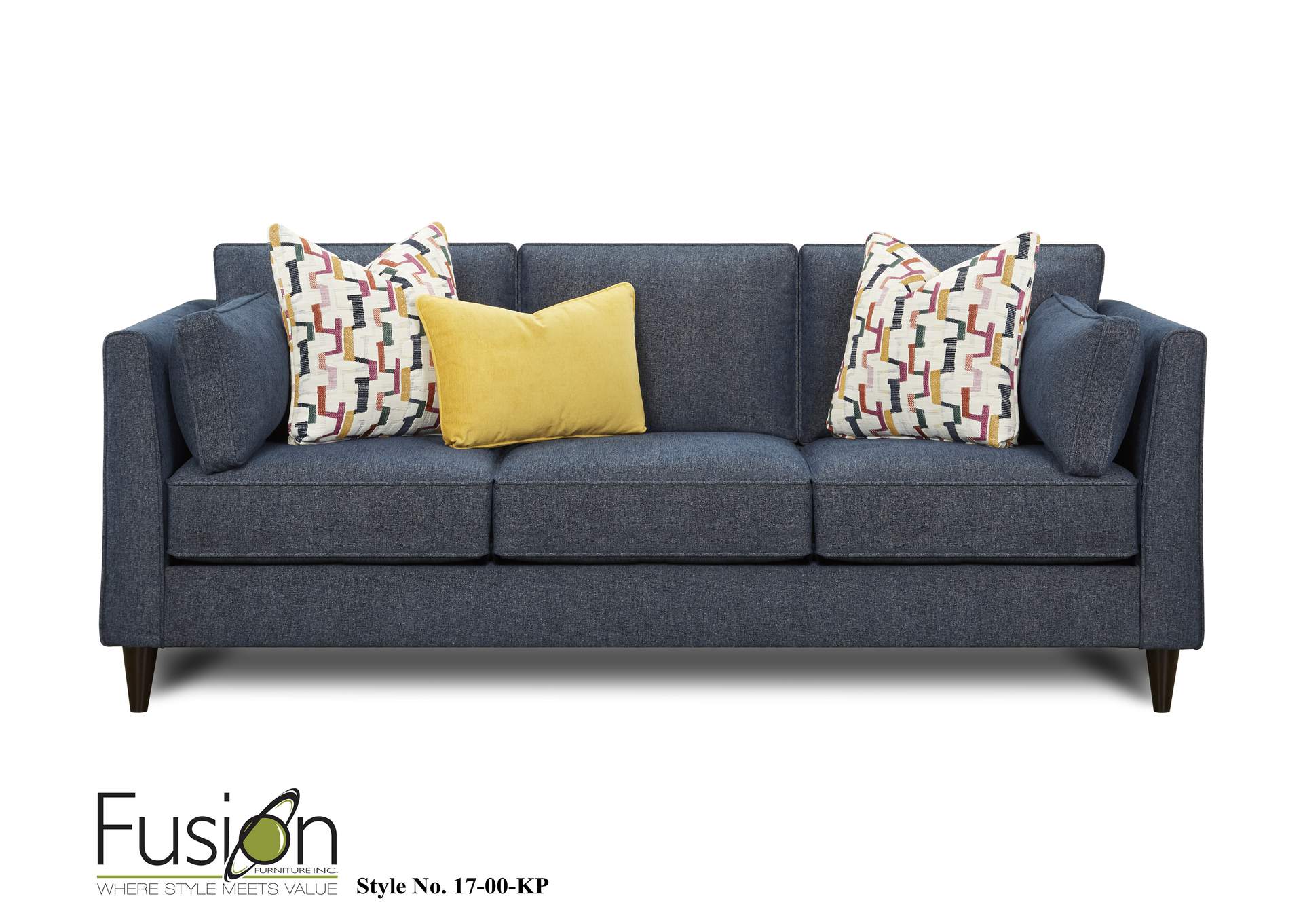 Theron Indigo Theron Indigo Sofa image 1