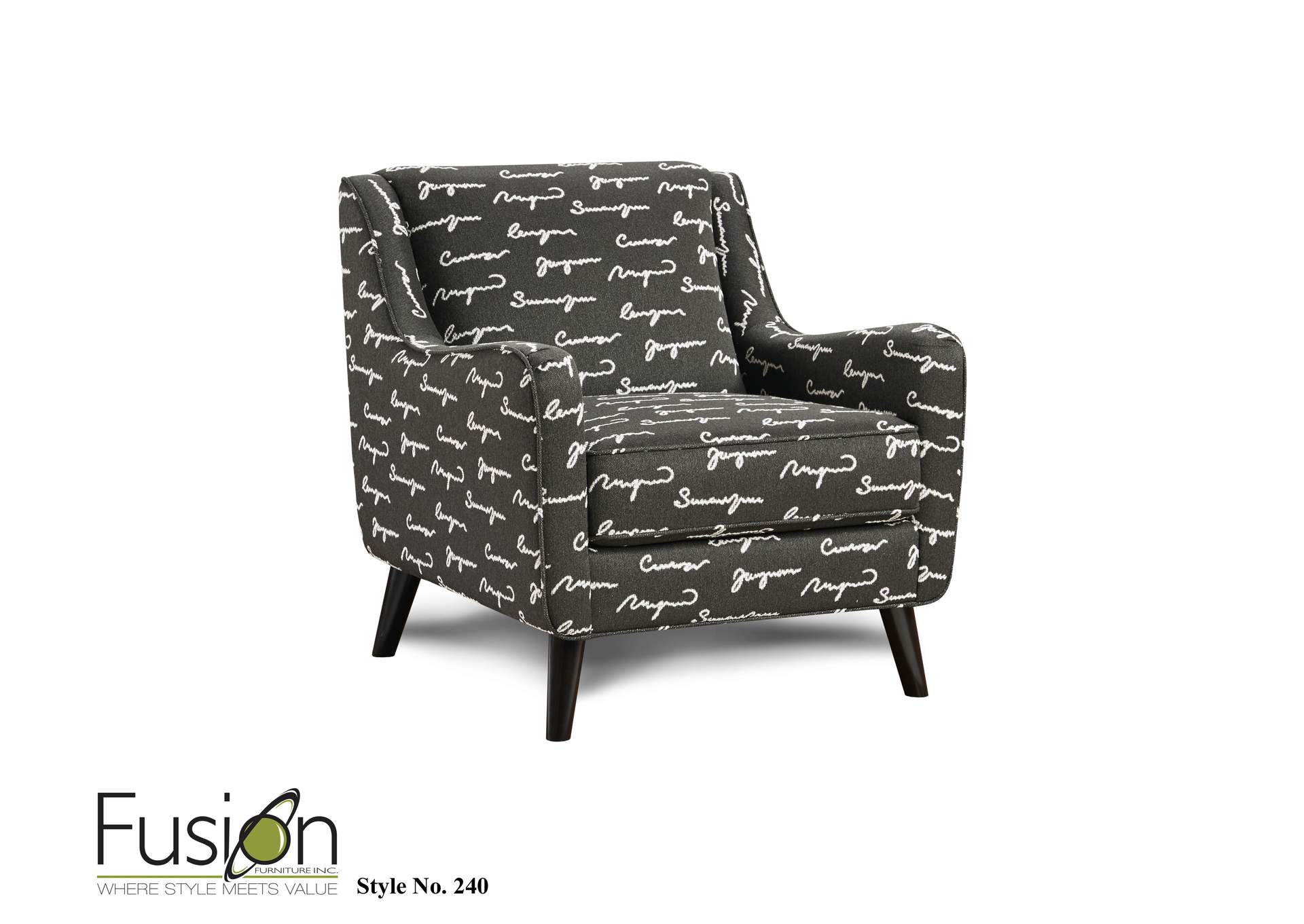 Shadowfax Dove (Revolution) Poetry Iron Accent Chair image 1