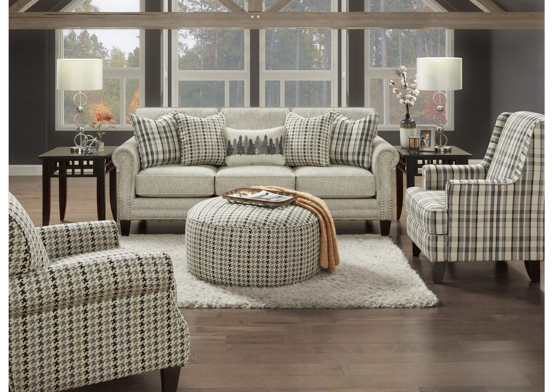 Paperchase Berber (Revolution) Granite  Sofa image 1