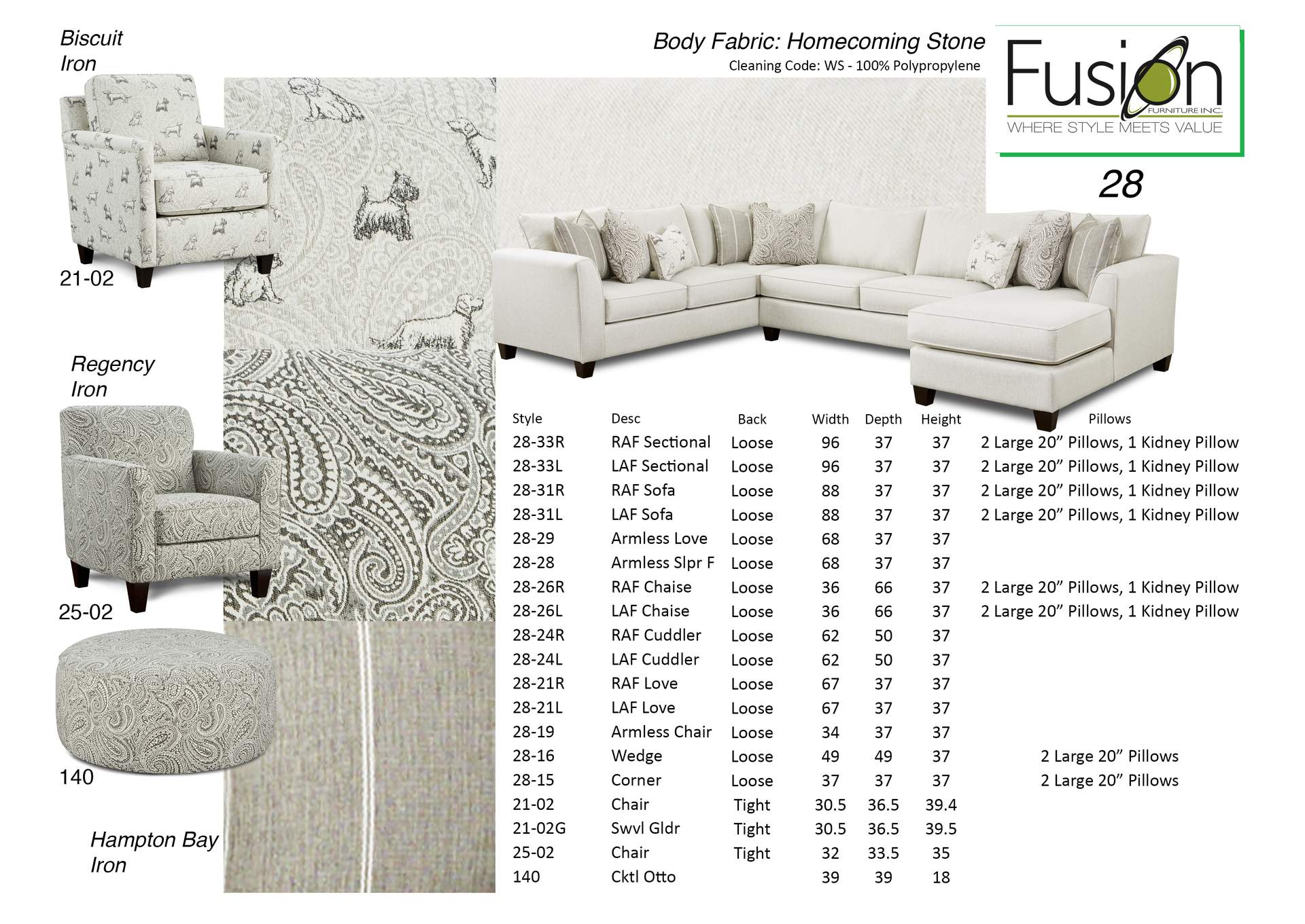 Homecoming Stone (Revolution) Regency Iron Chair image 1