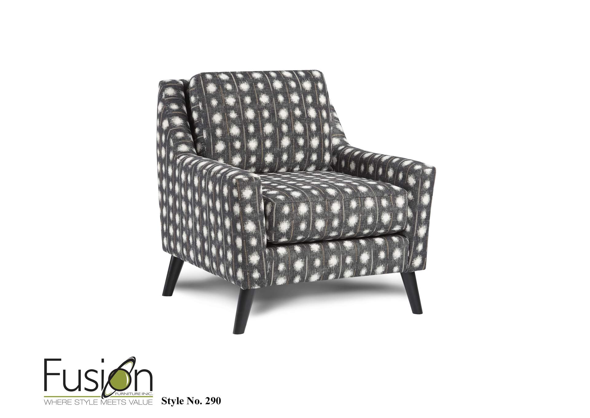 Monroe Ash Bindi Pepper Accent Chair image 1
