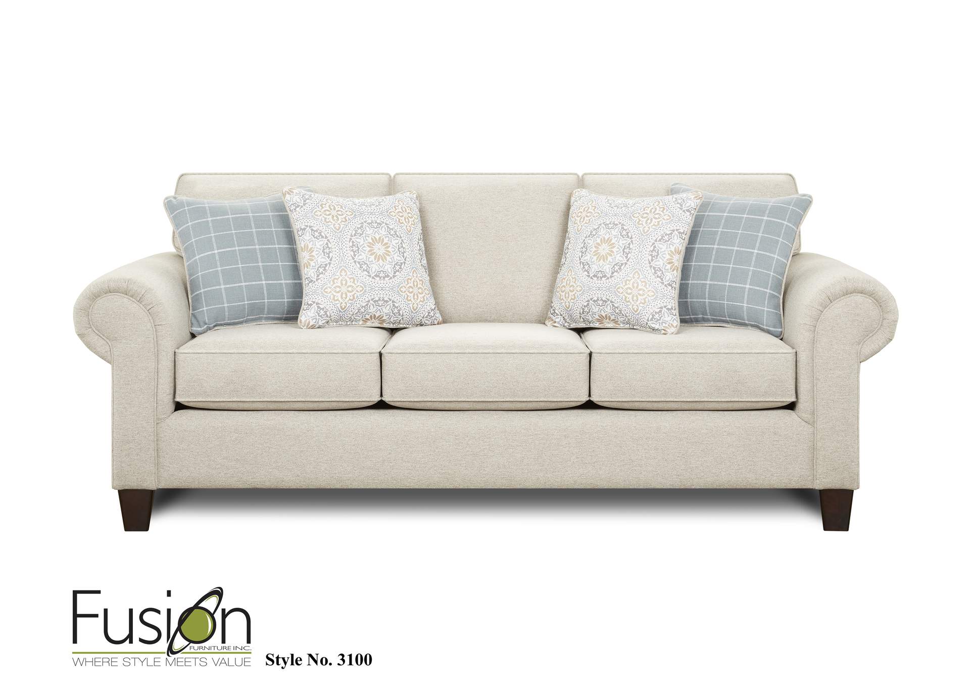 Bates Nickle Sisal Sofa image 1