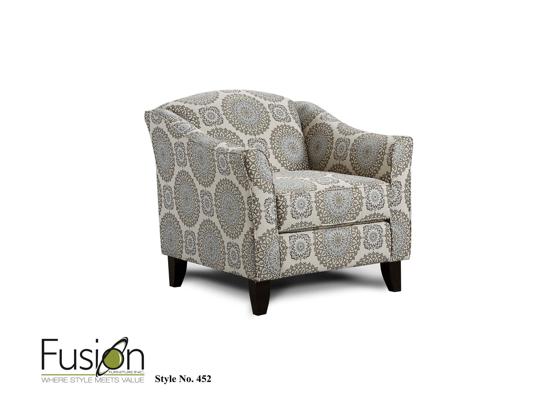 Grande Mist (Revolution) Brianne Twilight Accent Chair image 1