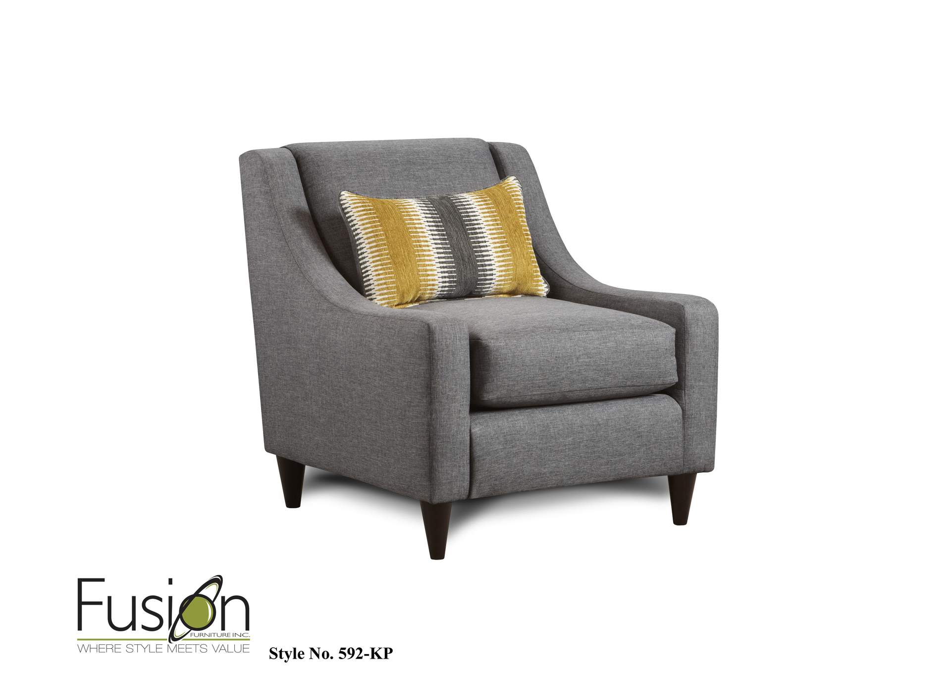 Maxwell Gray Maxwell Gray Chair image 1