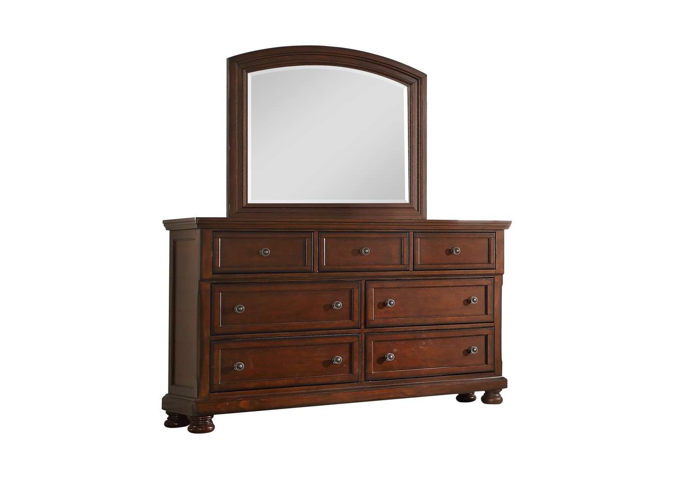 Austin Dark Walnut Mirror image 1