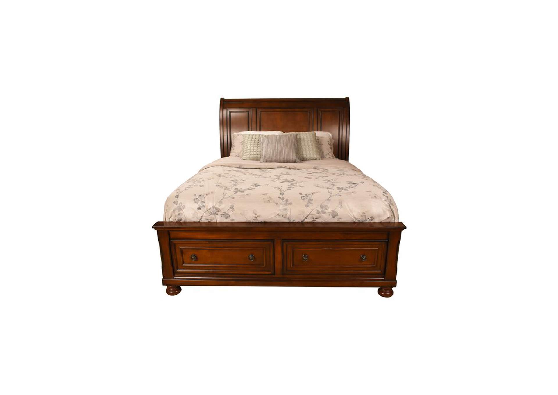 Austin Dark Walnut King Bed image 1