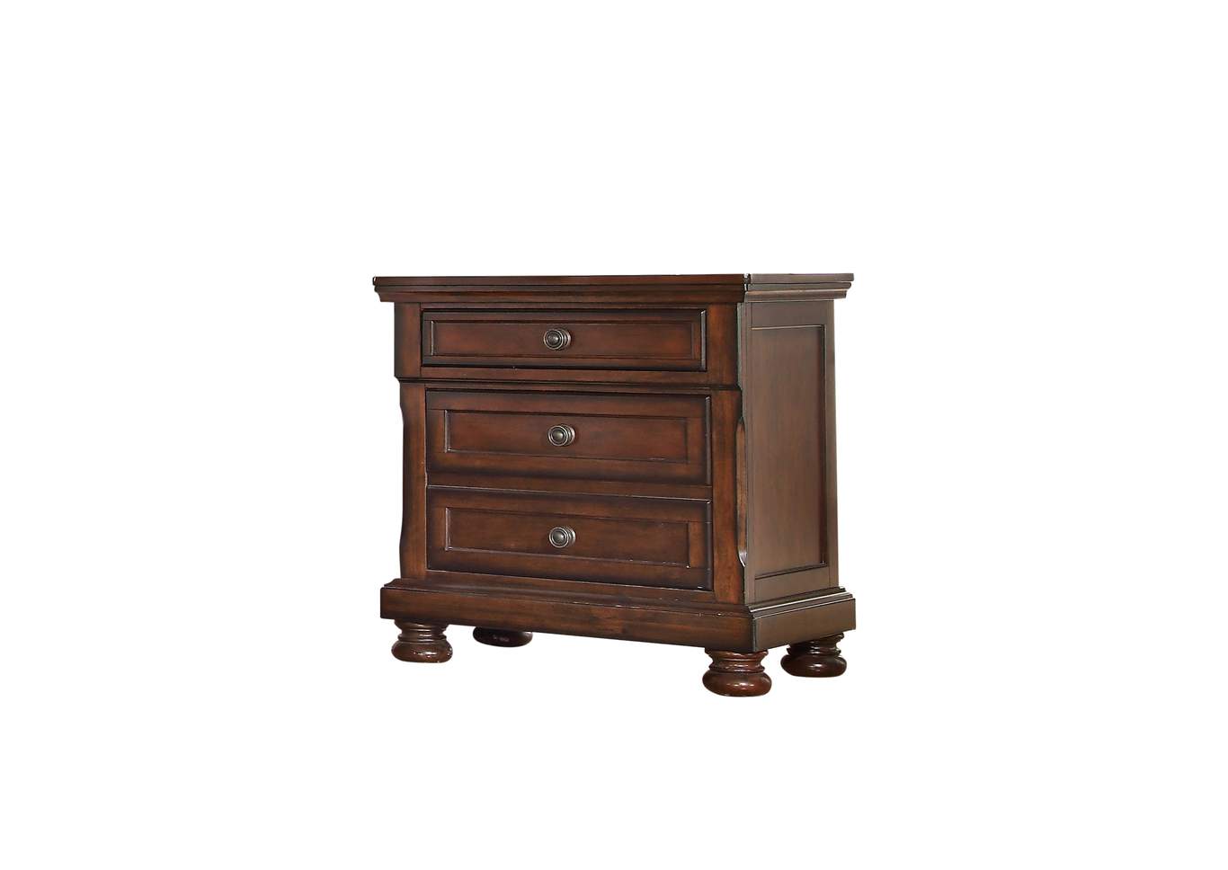 Austin Dark Walnut Nightstand image 1