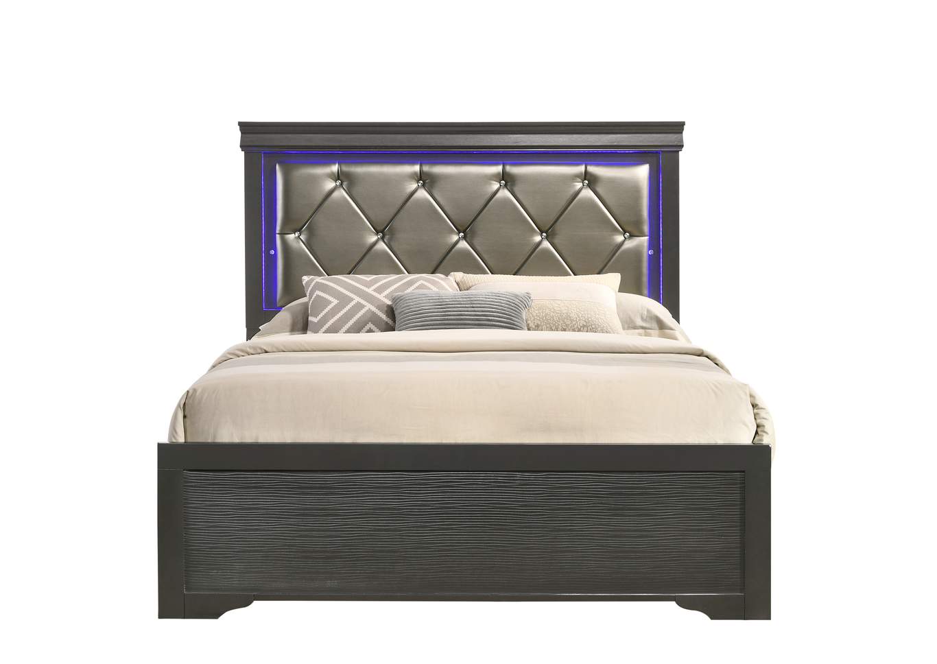 Brooklyn Gray Queen Bed image 1